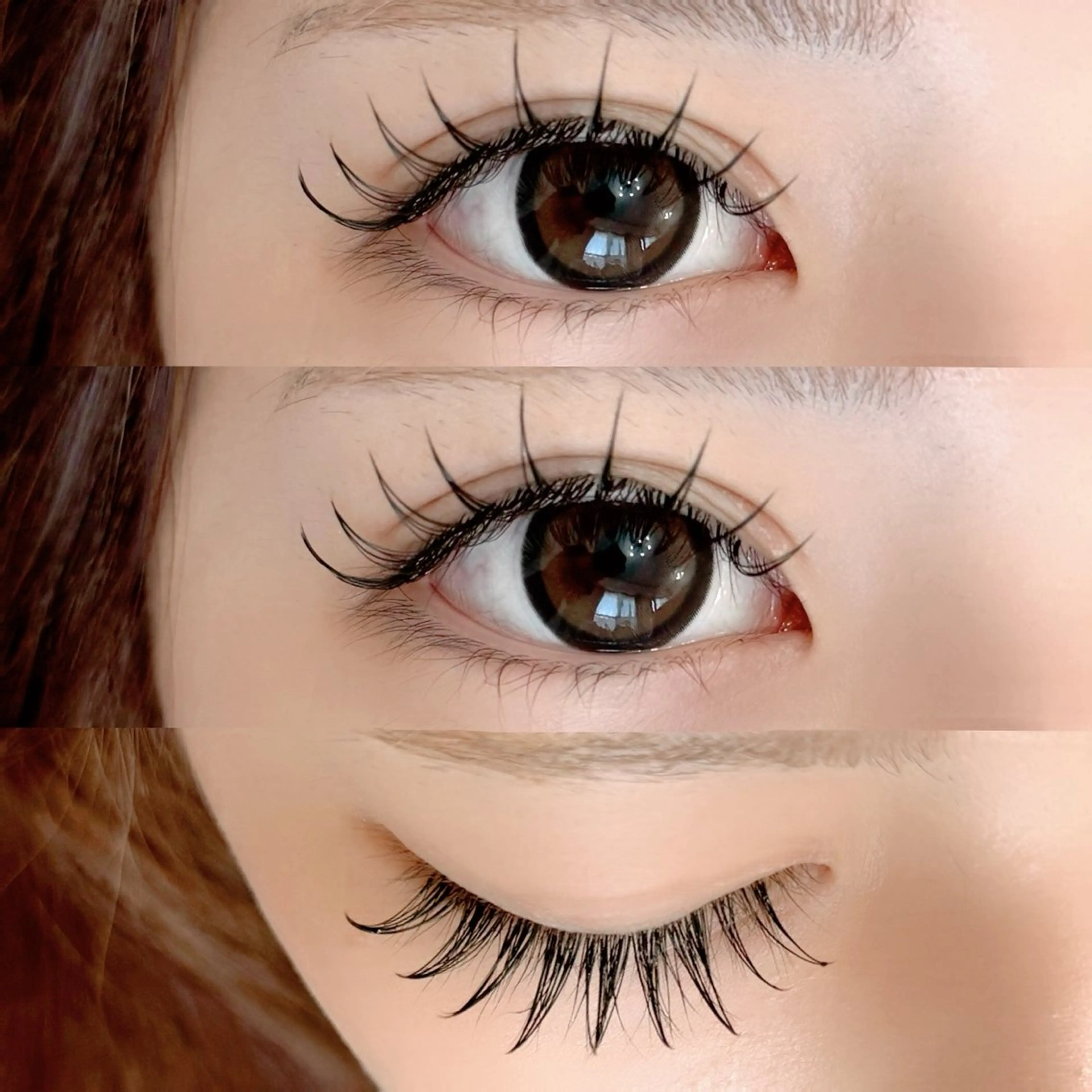 マツエク・マツパ マツエク 【那覇/束感まつ毛】 ｷｬﾒﾙのマツエク・マツパデザイン