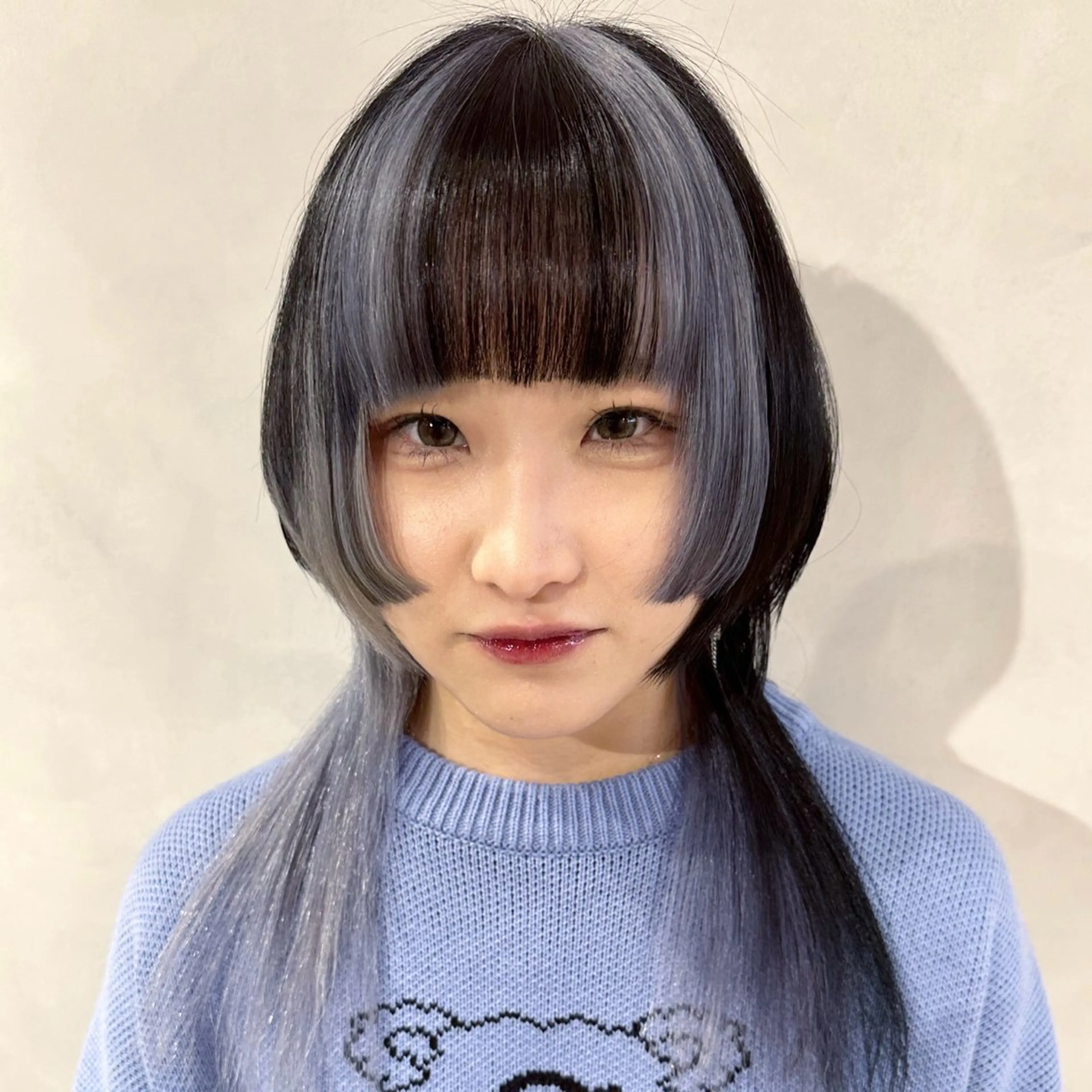 ミディアム カラー カット ヘアカラー トリートメント デザインカラー/パー マ🦖外岡咲希🦖のヘアスタイル