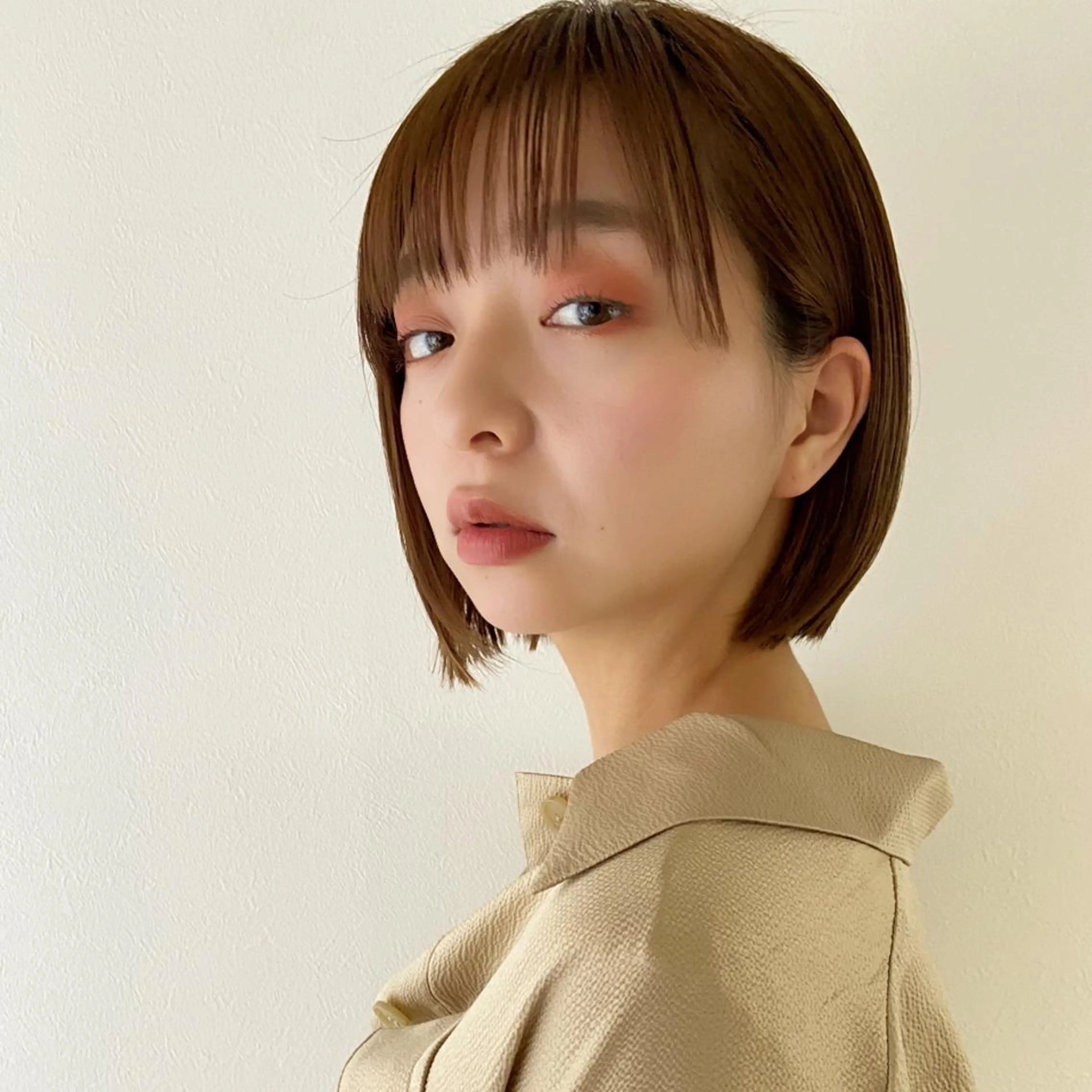 ショート カラー パーマ ヘアアレンジ メンズ キッズ ネイル マツエク・マツパ アイブロウ カット ヘアカラー トリートメント 横浜Bob美容師🤎 ERINAのヘアスタイル