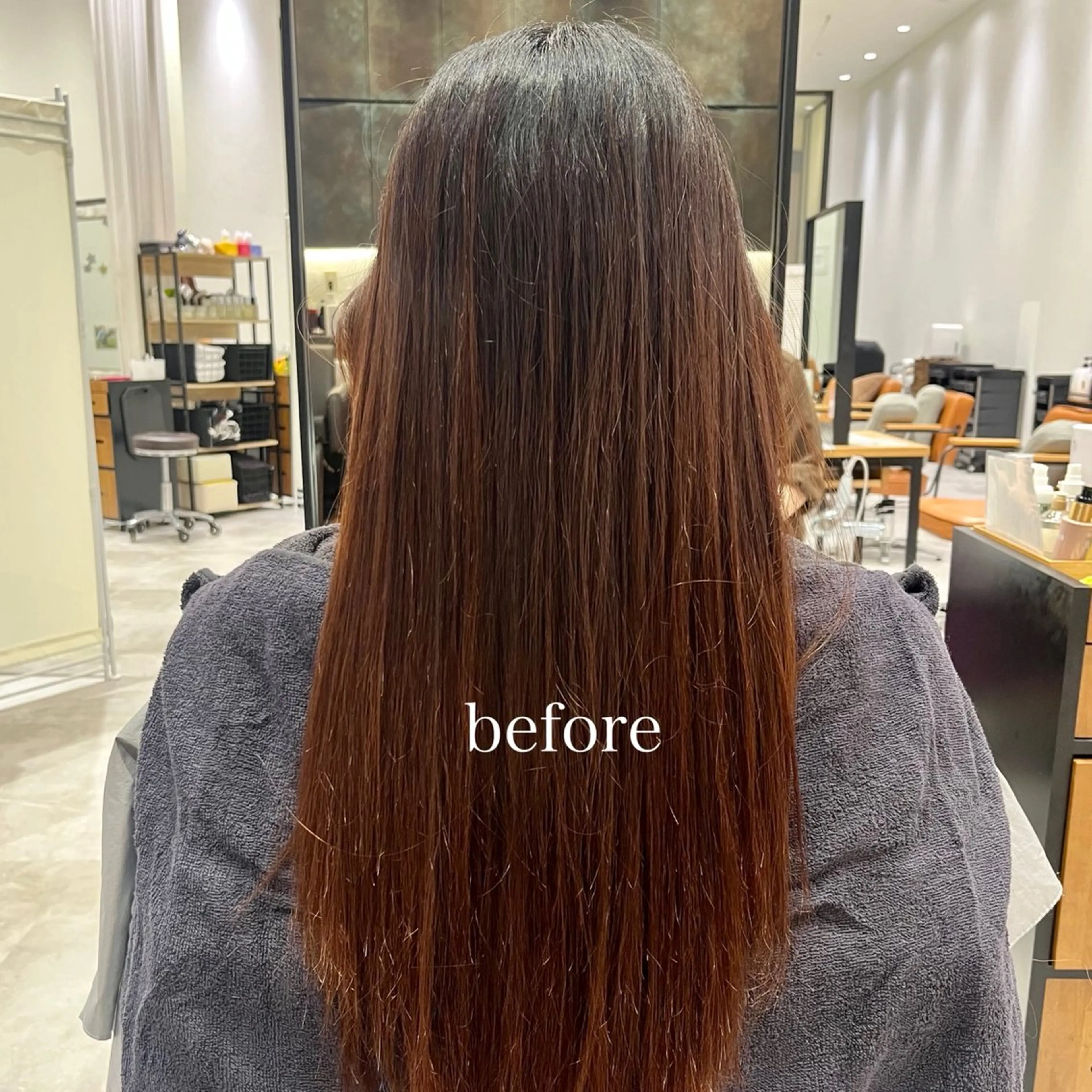 カラー ヘアカラー トリートメント かわいいを＋🎀🤍 上品hair/ 星愛のヘアスタイル