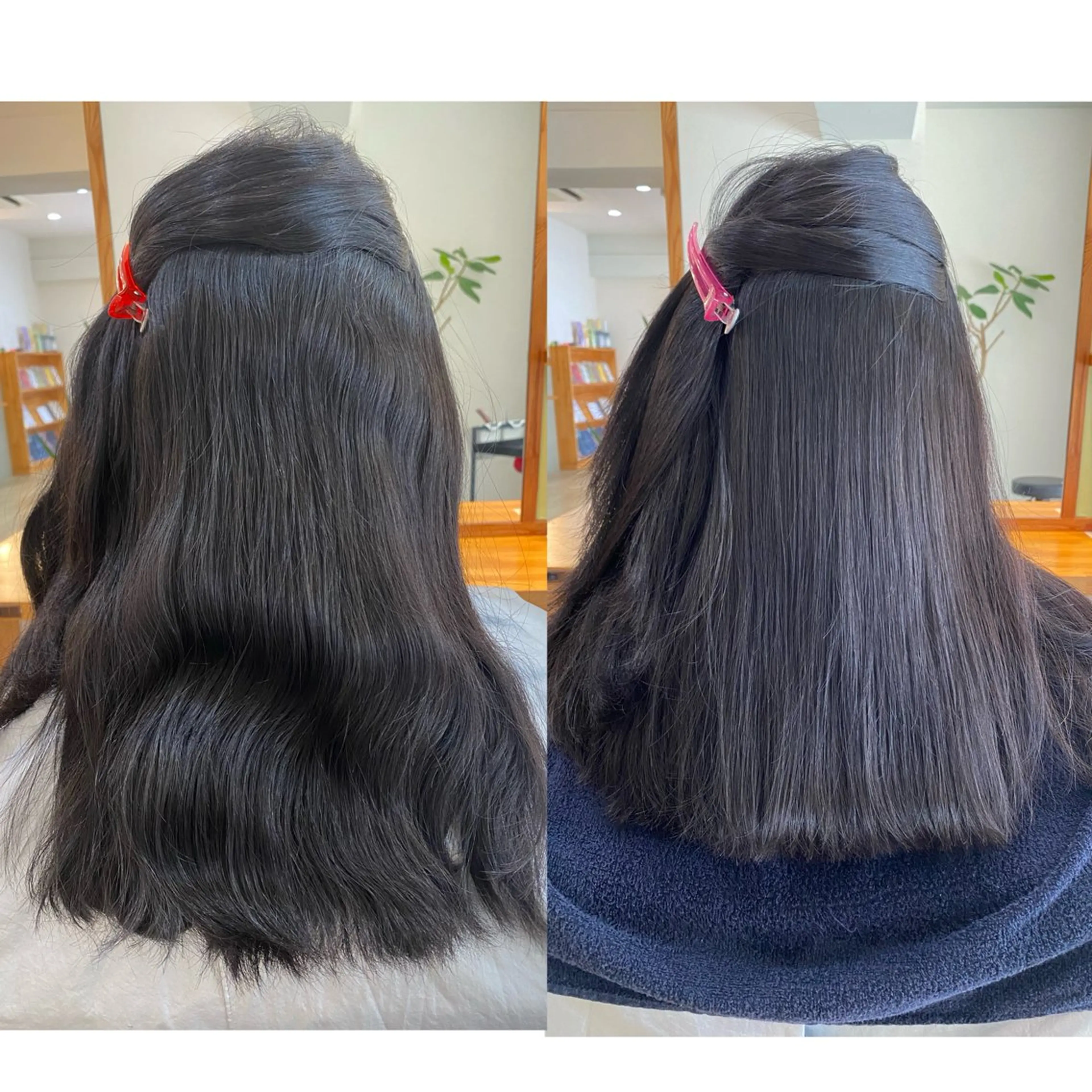 縮毛矯正+カット+トリートメントの写真