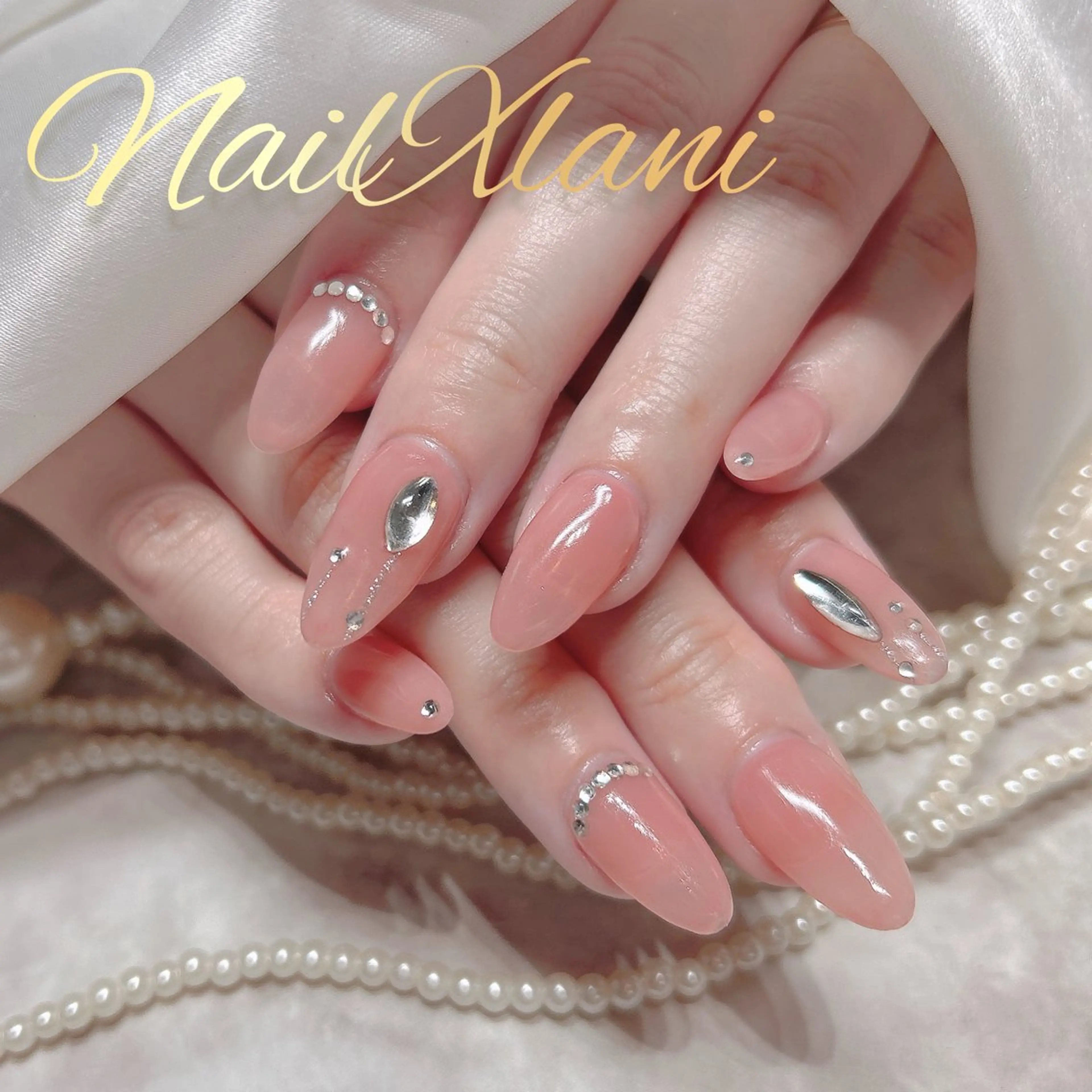 ネイル フットネイル ジェルネイル マグネットネイル パラジェル 練馬駅近ネイルラニ 不細工爪90分で美爪のネイルデザイン