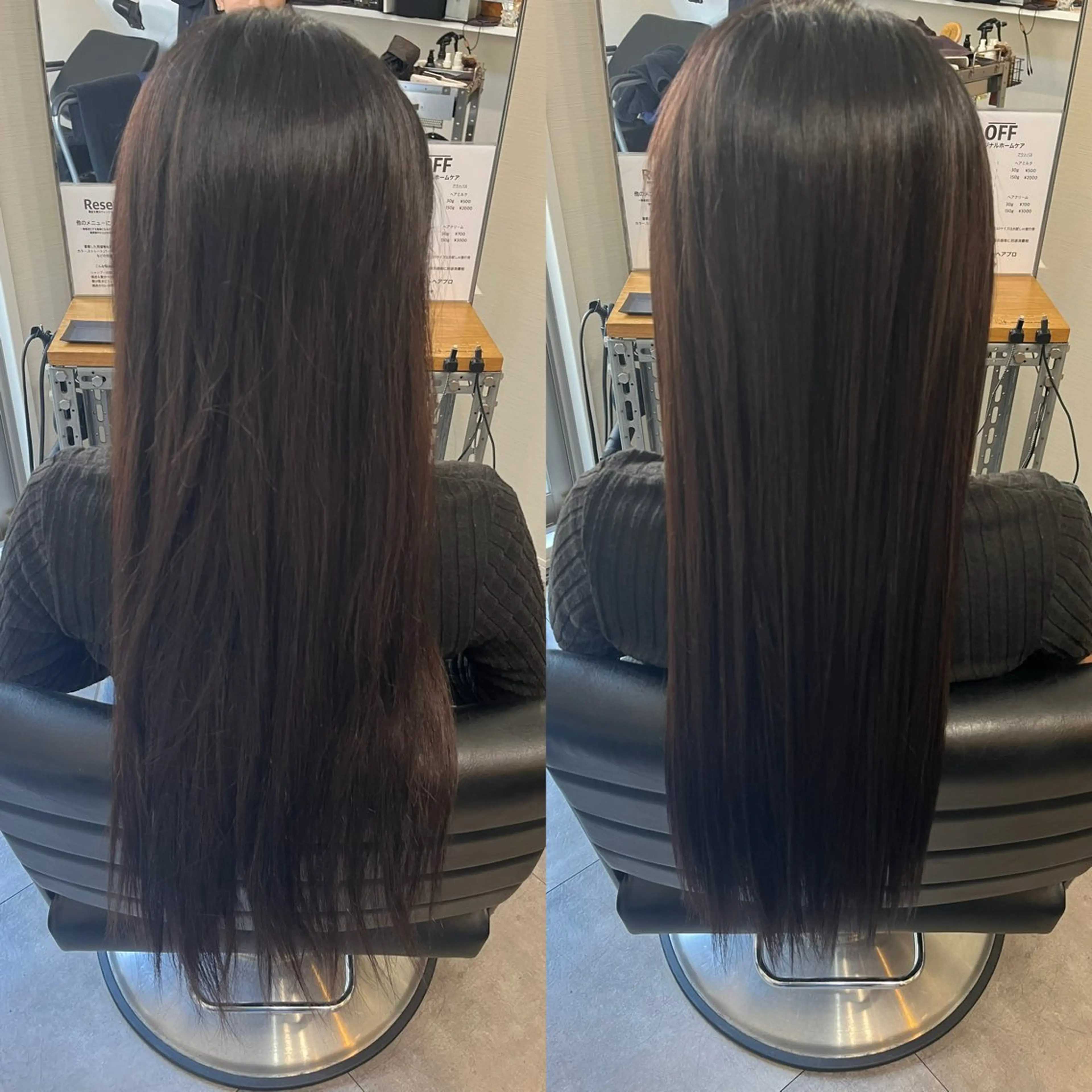 ロング カット トリートメント OFF YUYAのヘアスタイル