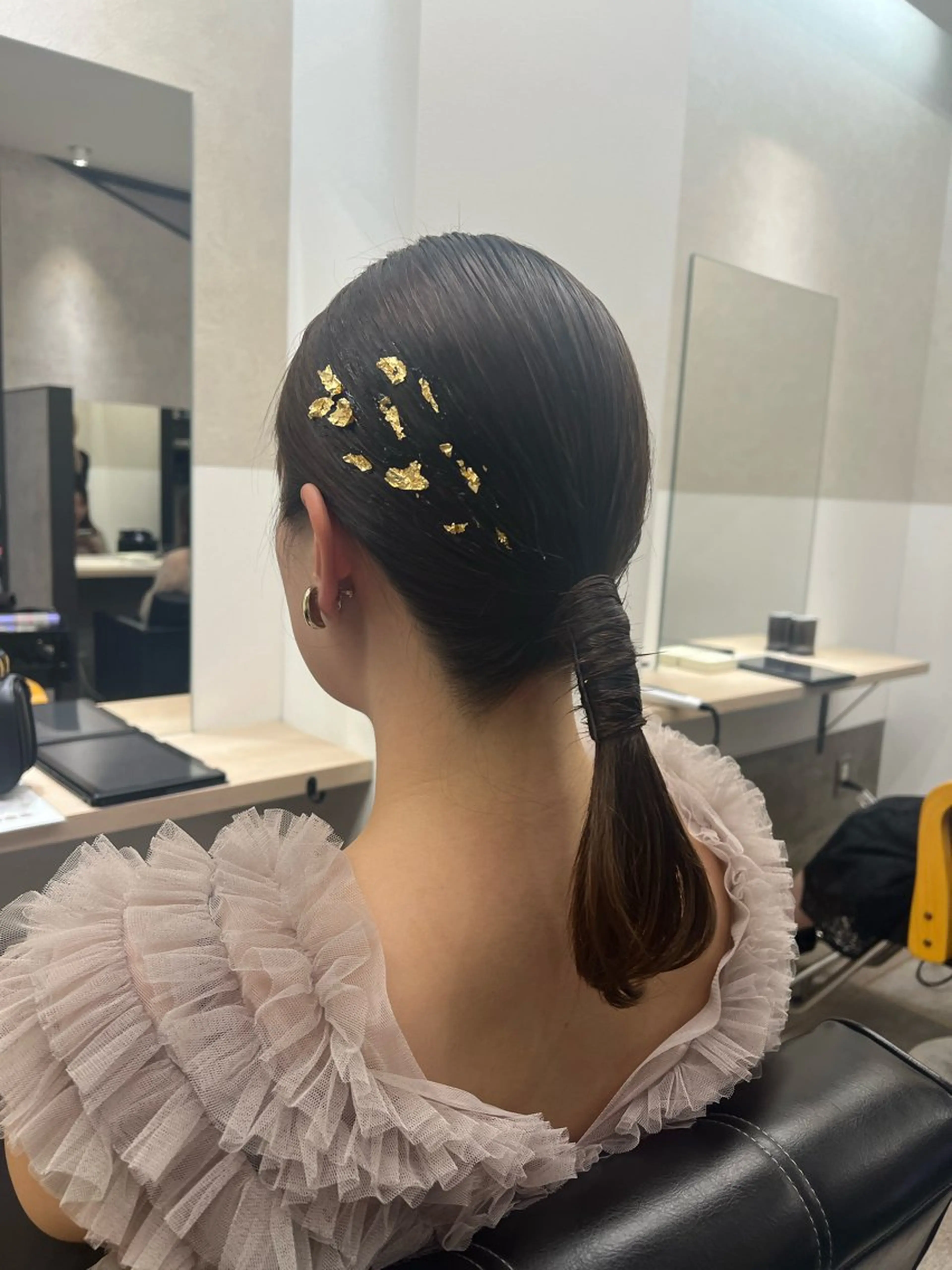 ミディアム ヘアセット GiseL 博多 ほのかのヘアスタイル