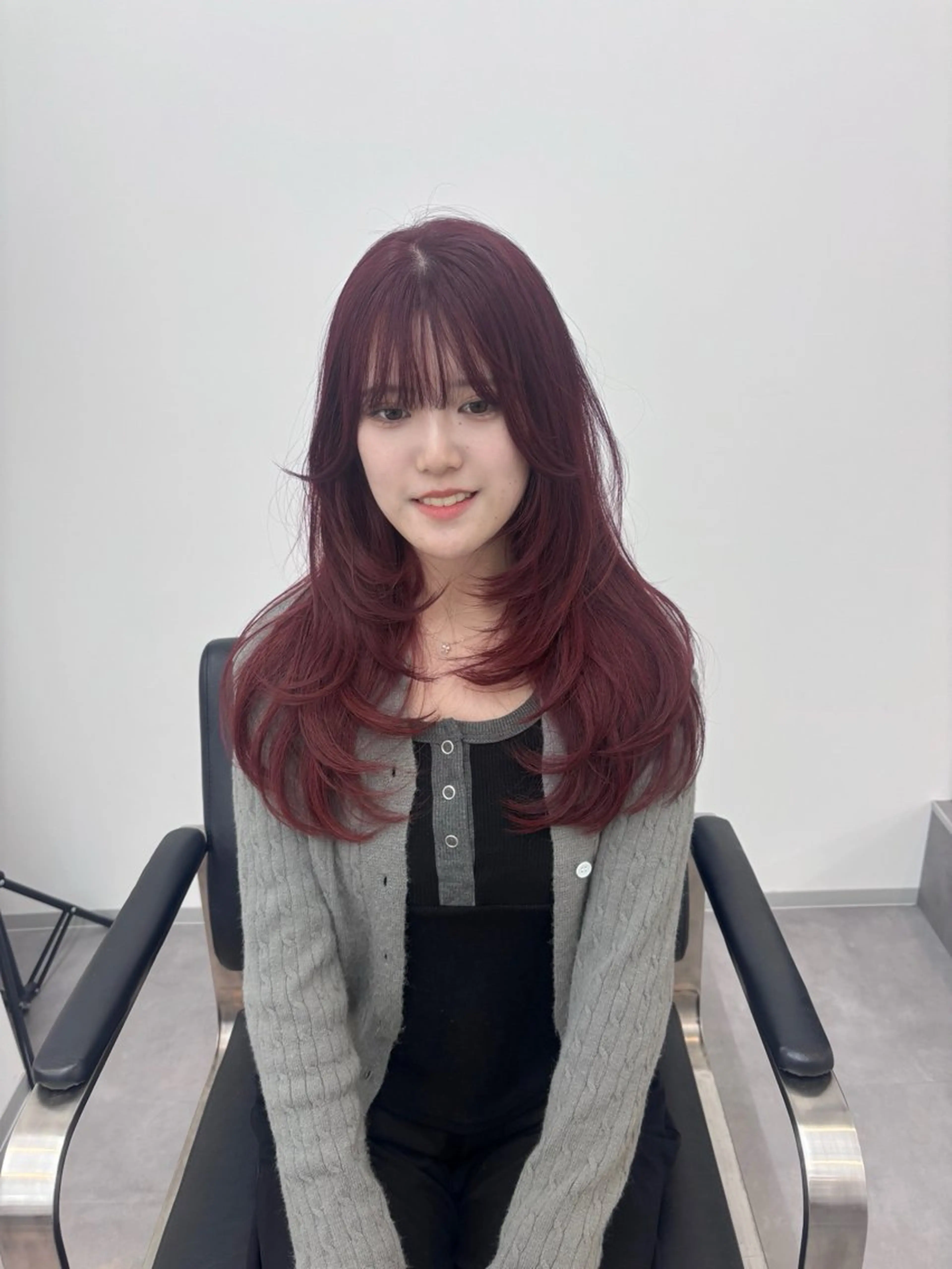 [ご新規様限定💫]カット＋イルミナカラー＋オージュア3STEPトリートメント　¥13500の写真