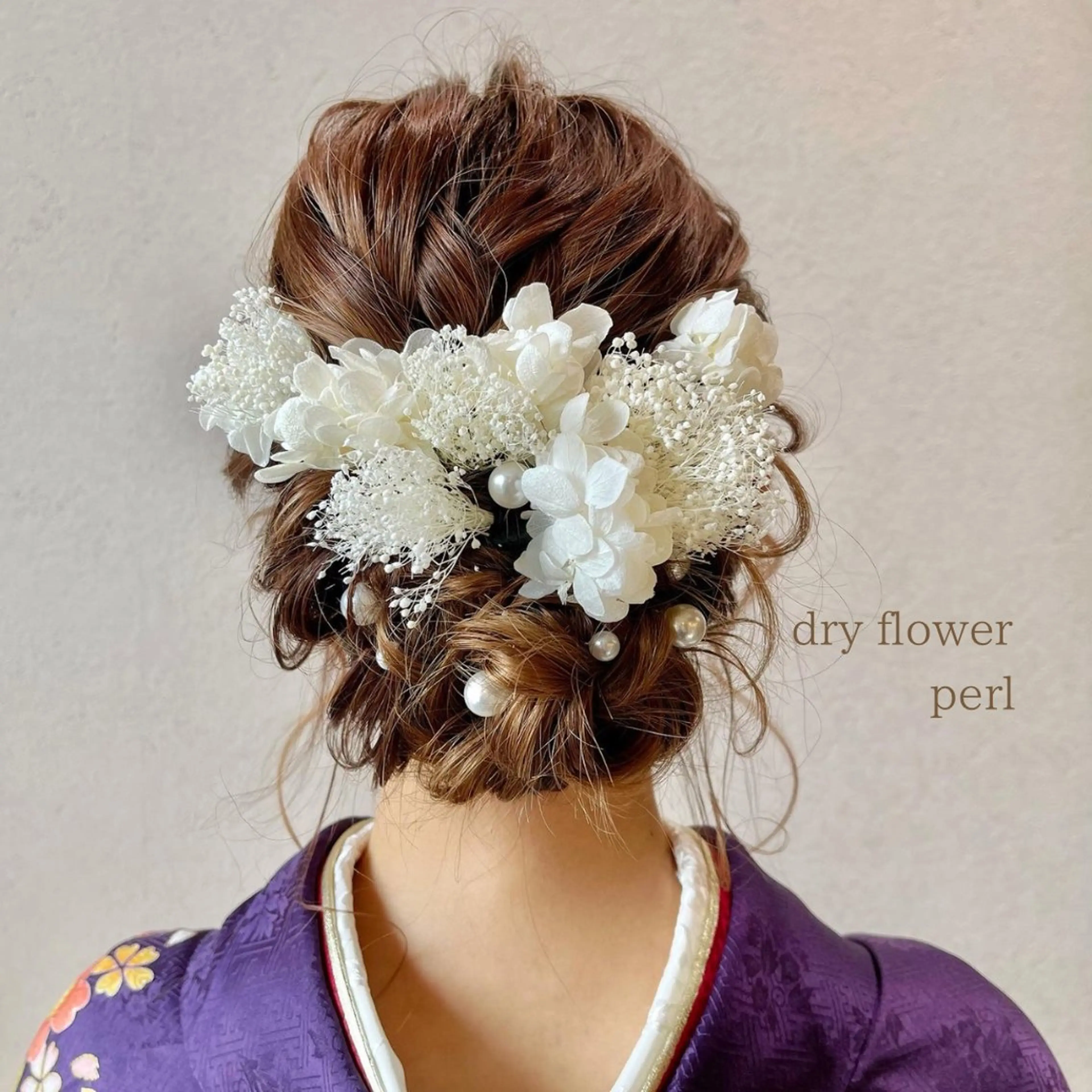 ミディアム ヘアアレンジ 結婚式・ブライダル デート 卒業式のヘアスタイル ヘアセット charm《銀座》 ヘアセット/縮毛矯正のヘアスタイル