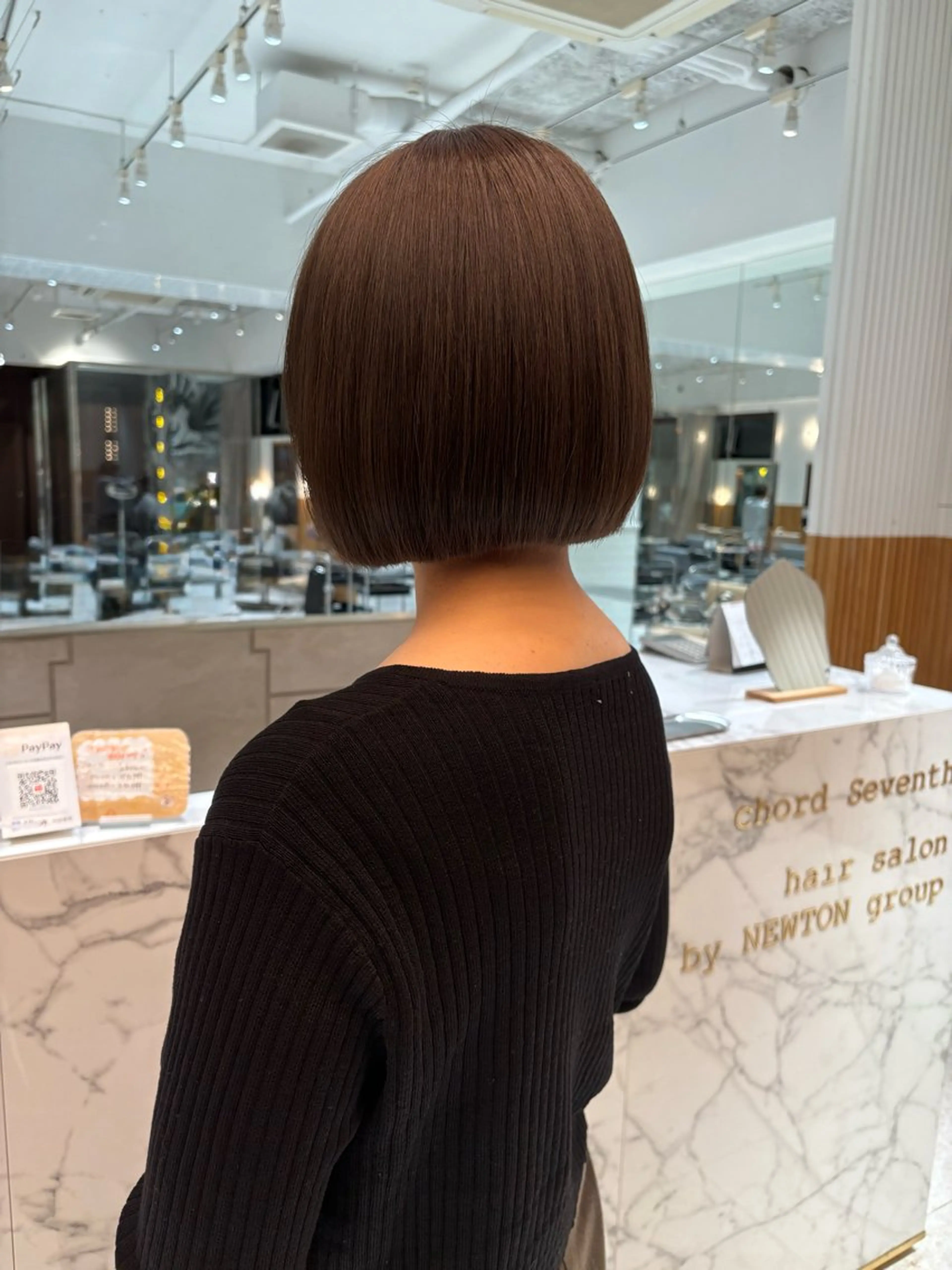 ミディアム カラー アッシュ アッシュグレー アッシュグレージュ 透明感カラー グレージュ カット ヘアカラー トリートメント rurina ꪔ̤̮のヘアスタイル