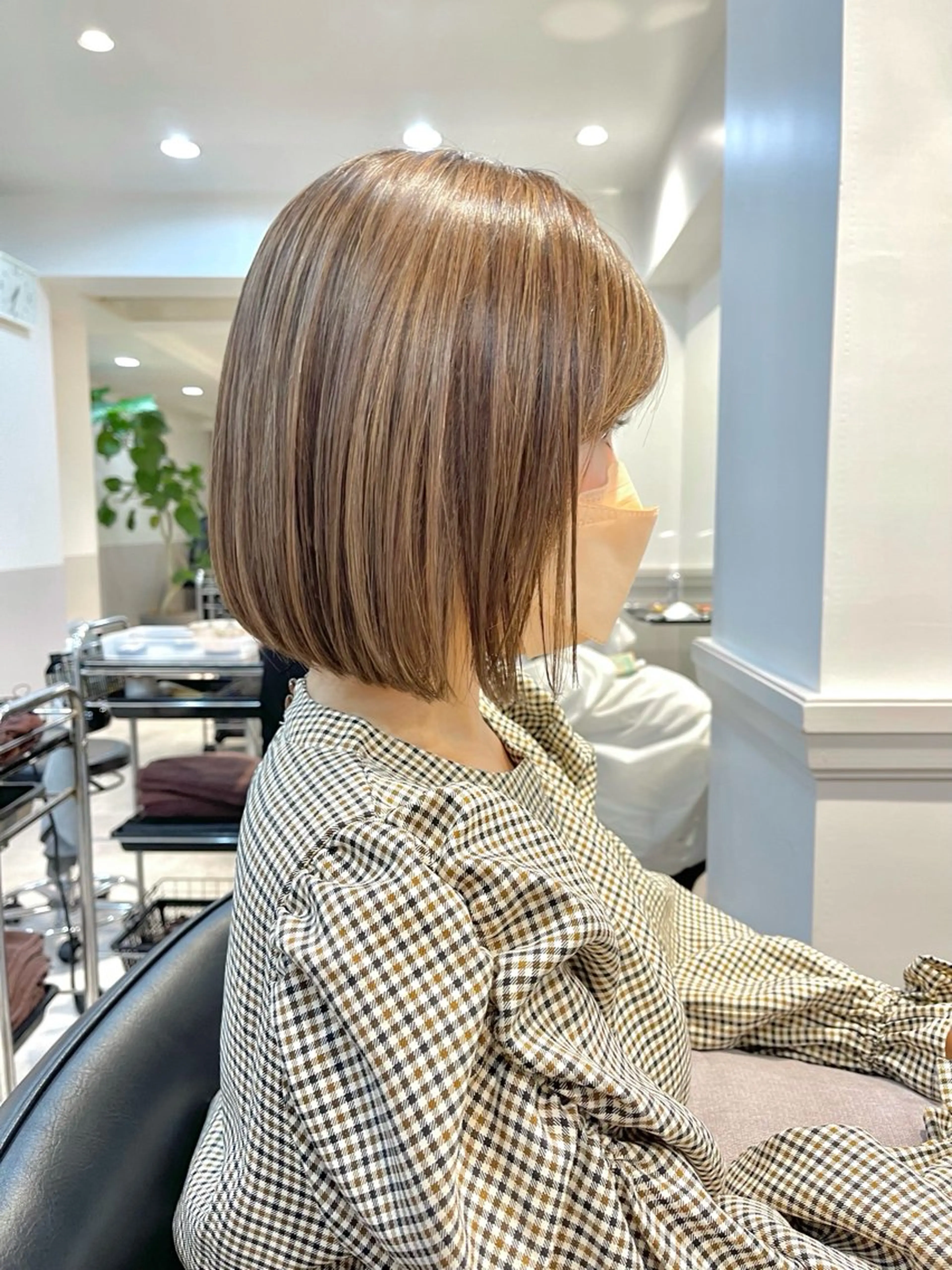 ミディアム an🦋ショートボブ 【蔵前】のヘアスタイル