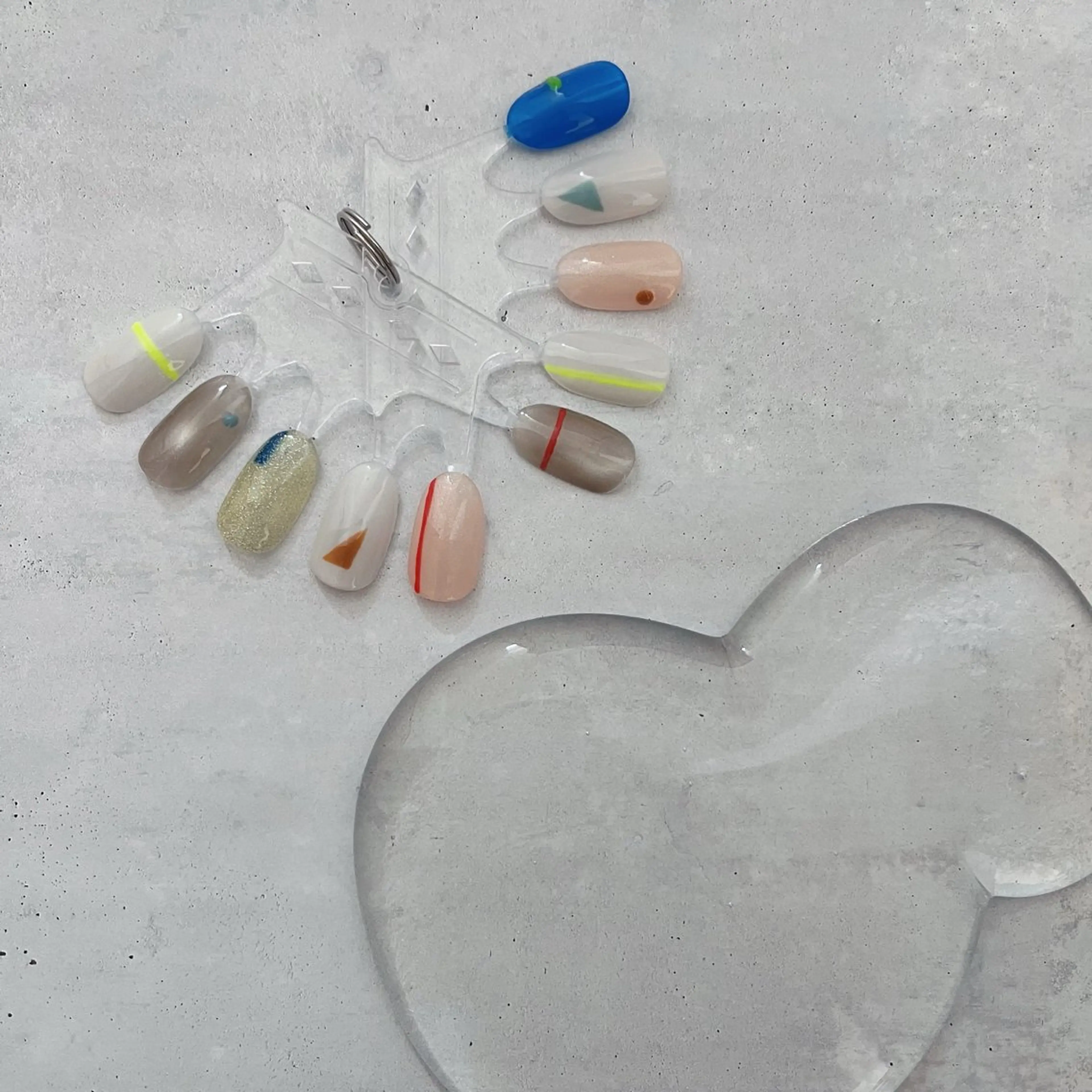 ネイル フットネイル K Aのネイルデザイン