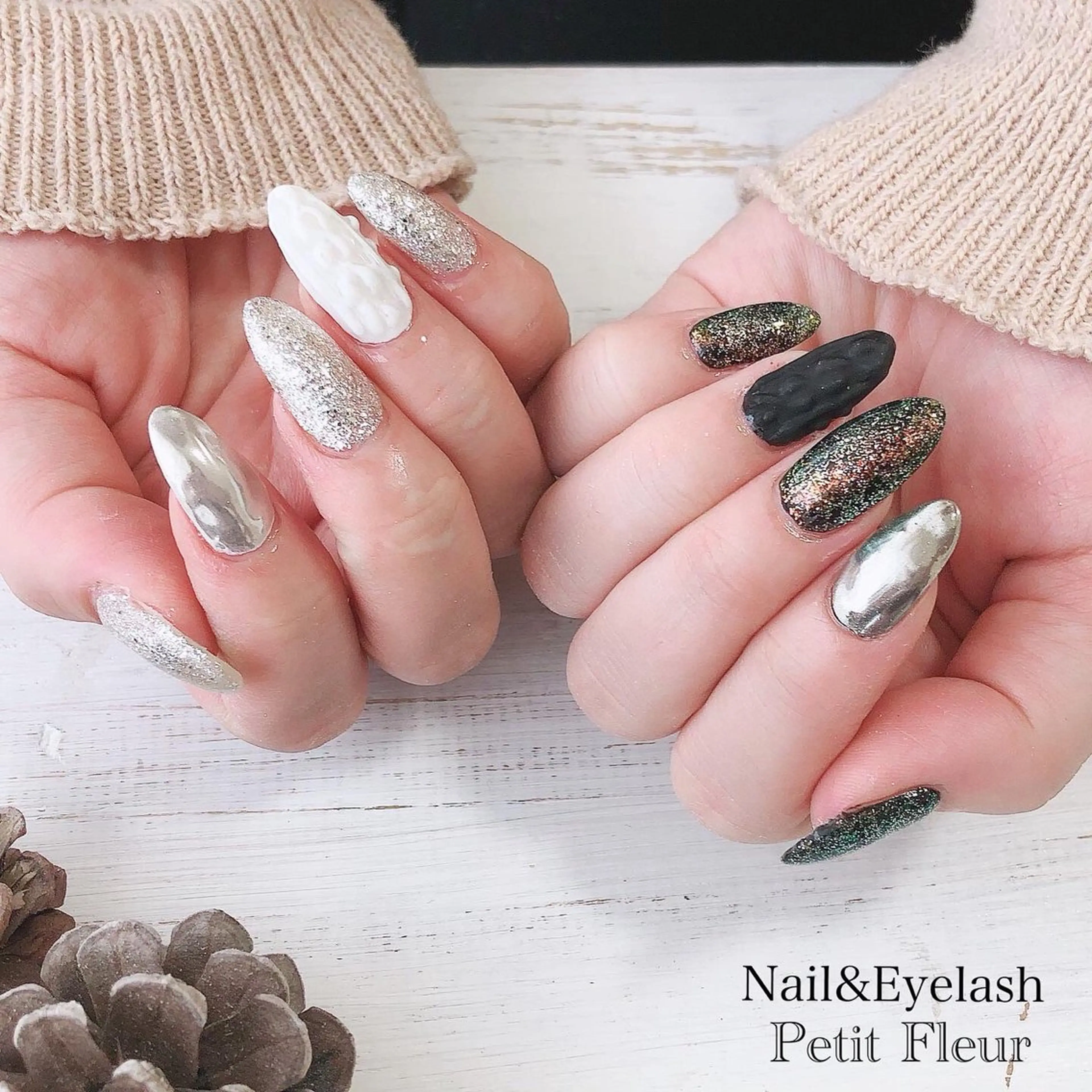 ネイル Petit Fleur所属・青柳 亜梨奈のマツエク・マツパデザイン