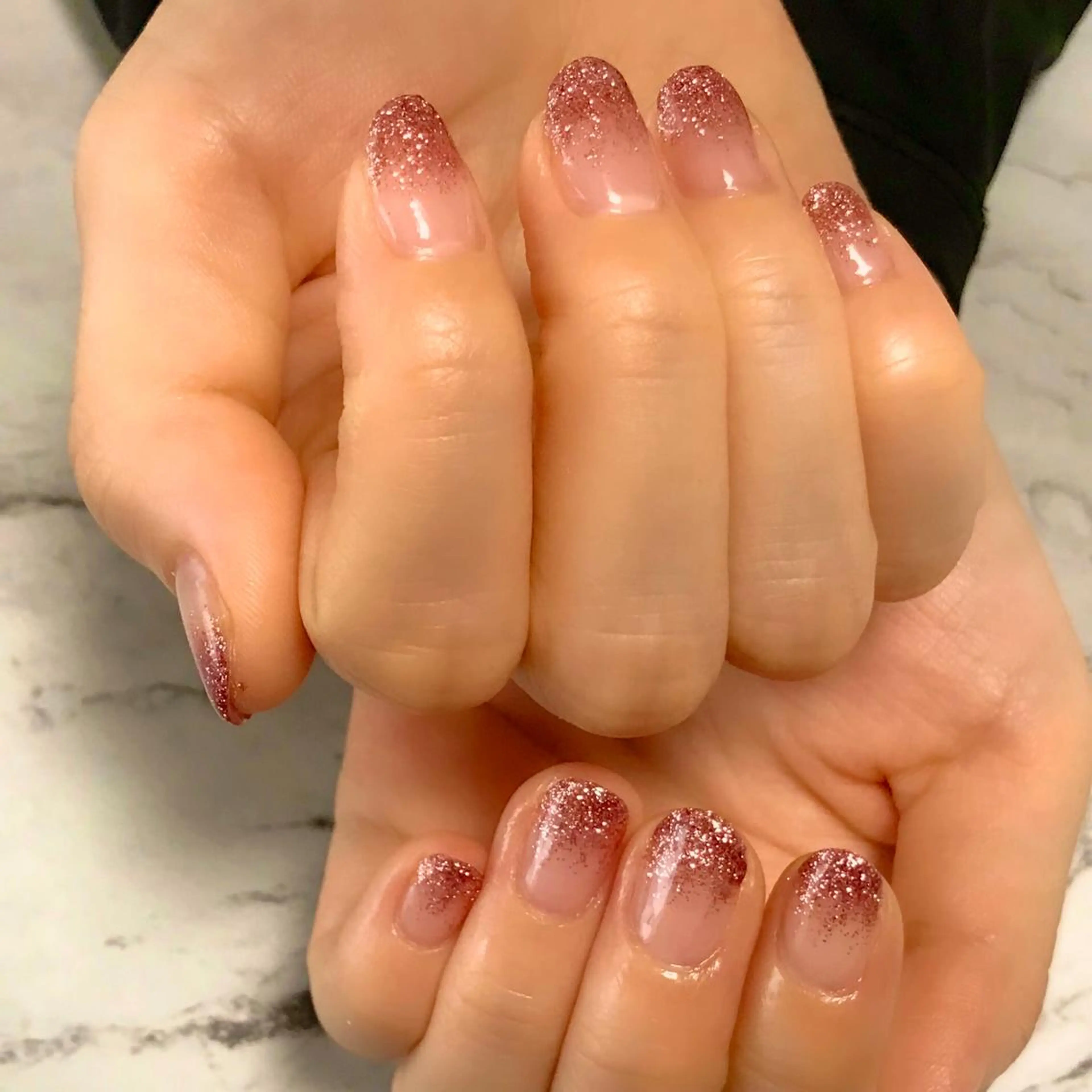 ネイル フットネイル ラメ(グリッター) ワンカラーネイル kikinail 溝の口のネイルデザイン