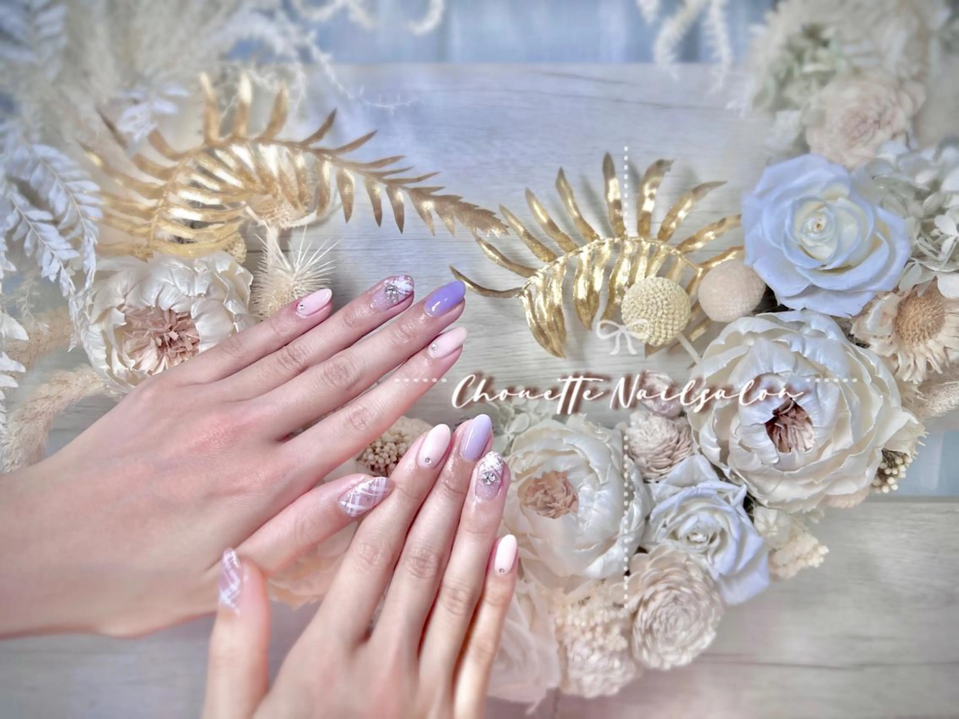 ミディアム ハンドネイル Chouette Nailのネイルデザイン