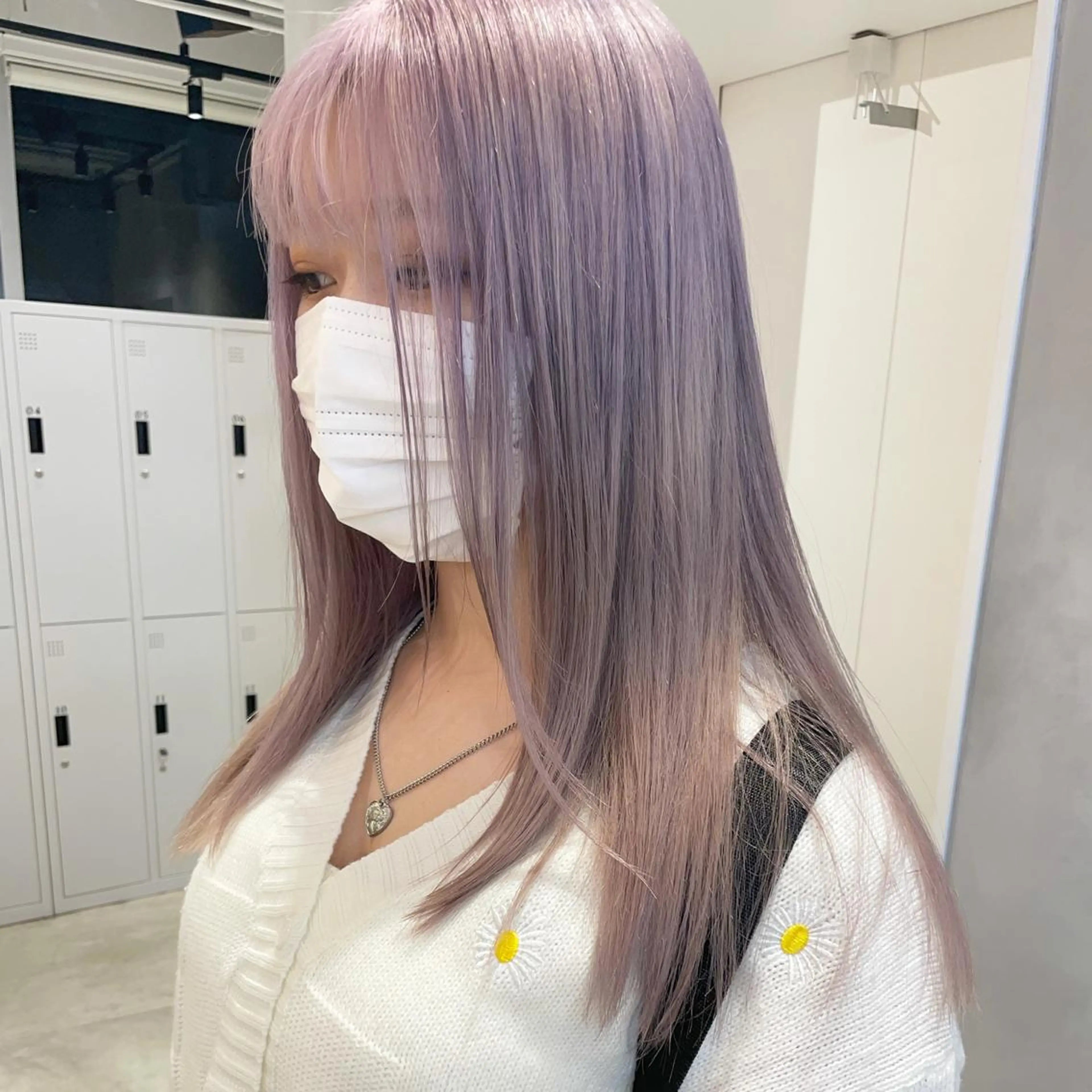 セミロング カラー SALOWIN原宿iori B１階所属・🫧美髪育成美容師 WASHIZU🫧のヘアスタイル