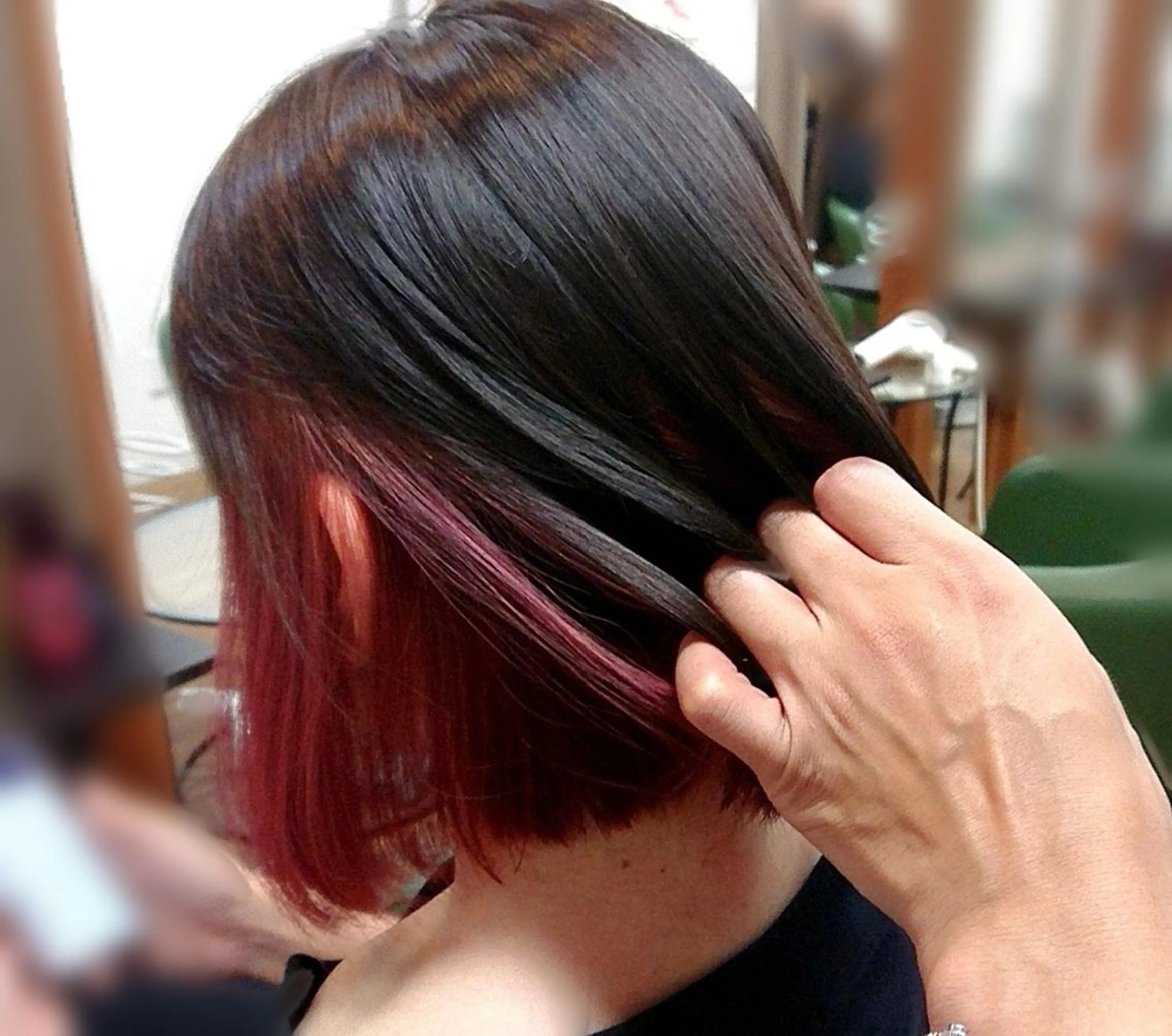 ショート ヘアカラー トリートメント 渡辺 康行のヘアスタイル