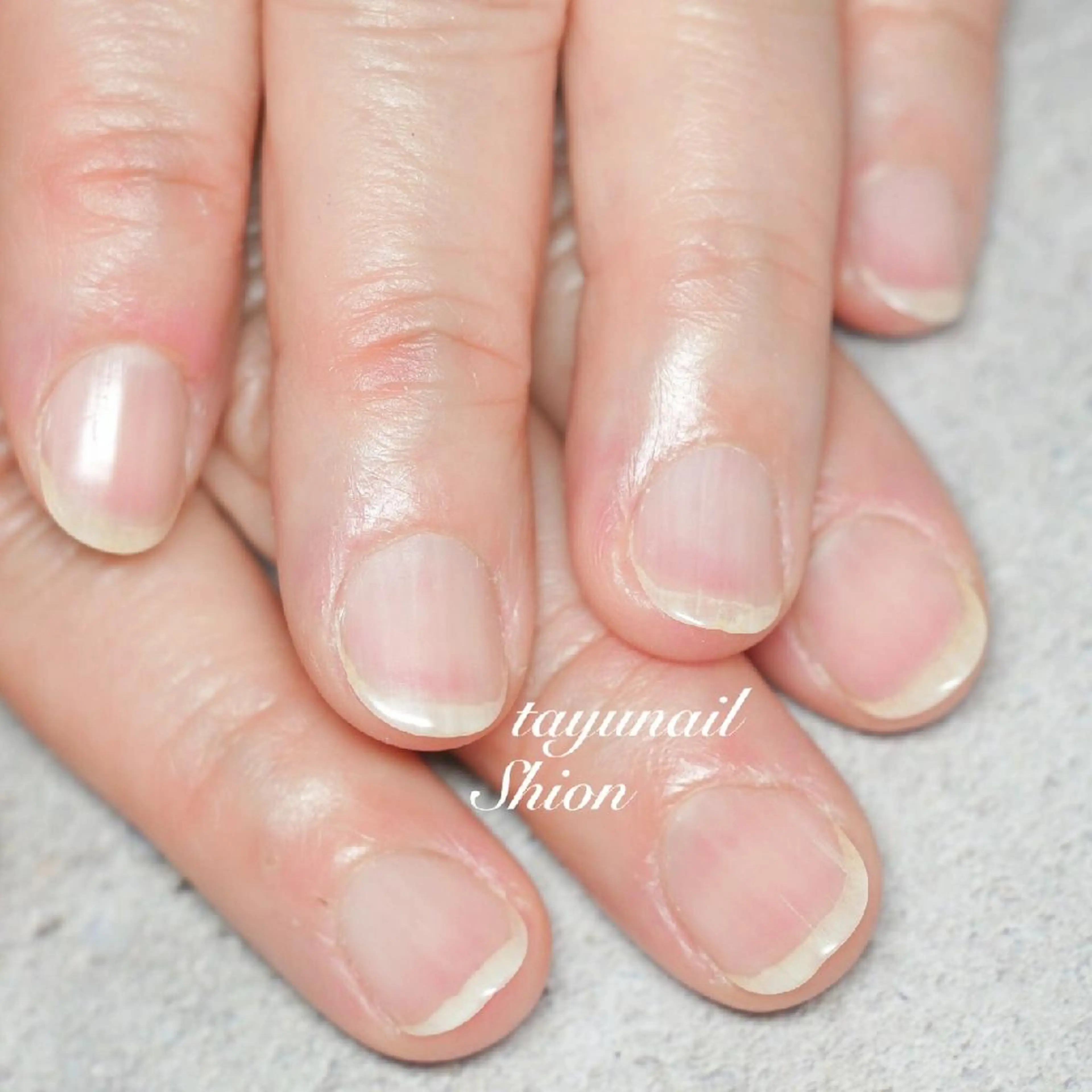 ネイル ブルー ジェルネイル パラジェル 春ネイル ネイルサロン・ネイルスクール　たゆnail所属・ネイルサロン 【たゆnail】のネイルデザイン