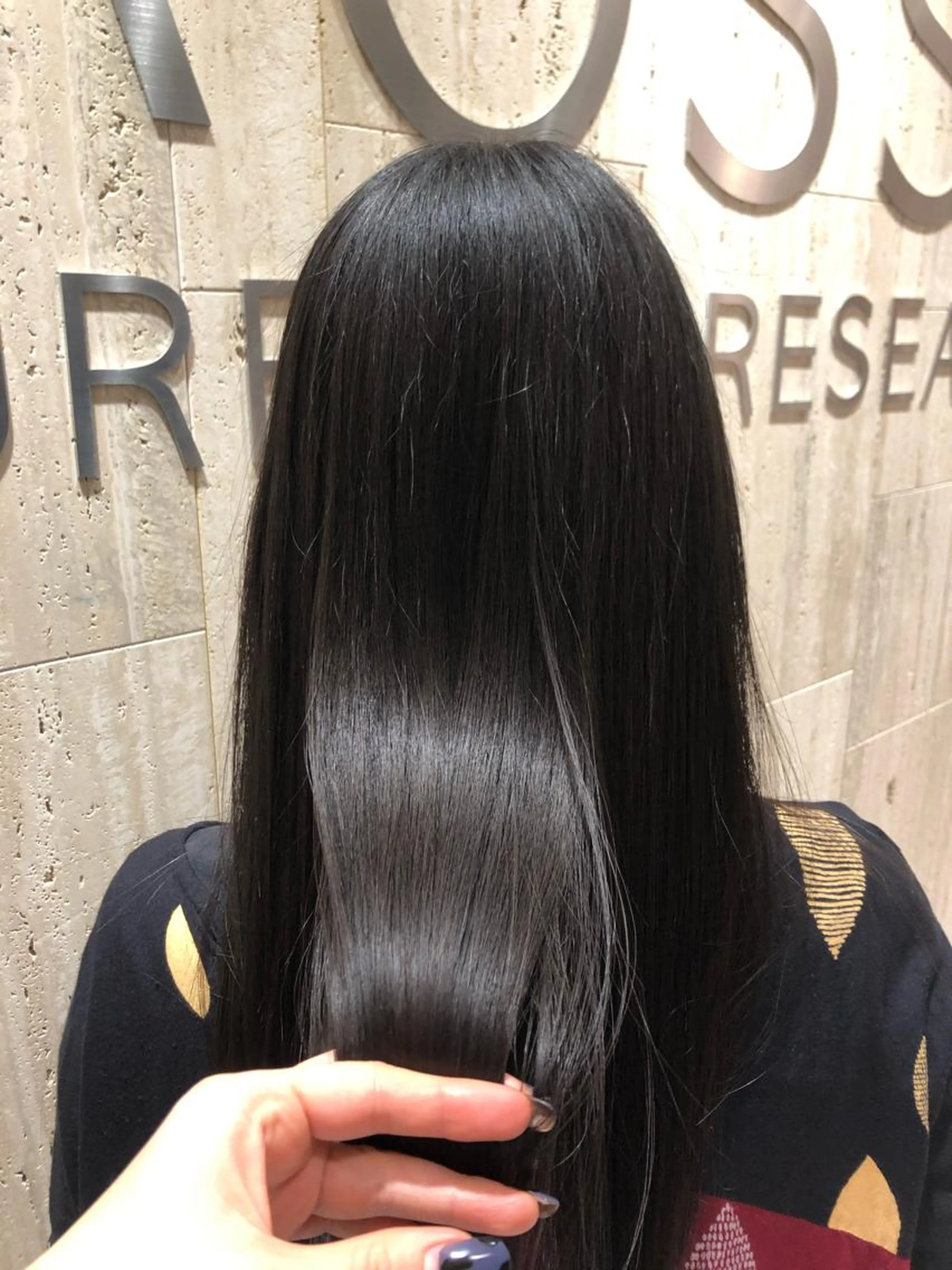 ダメージレス縮毛矯正+10step oggiottoトリートメントの写真