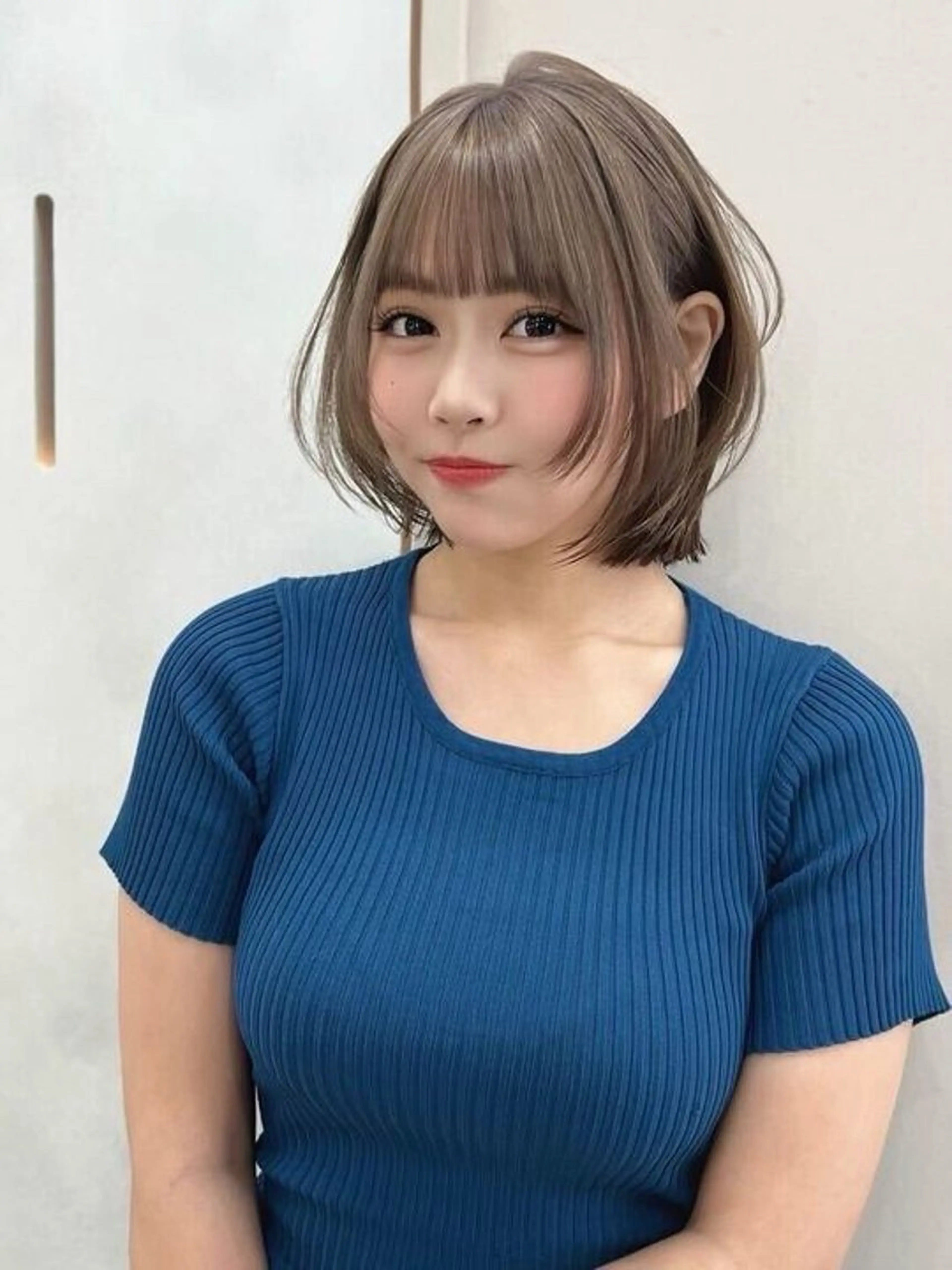 ショート カラー カット ヘアカラー トリートメント Bob &髪質改善 NEMOTOのヘアスタイル