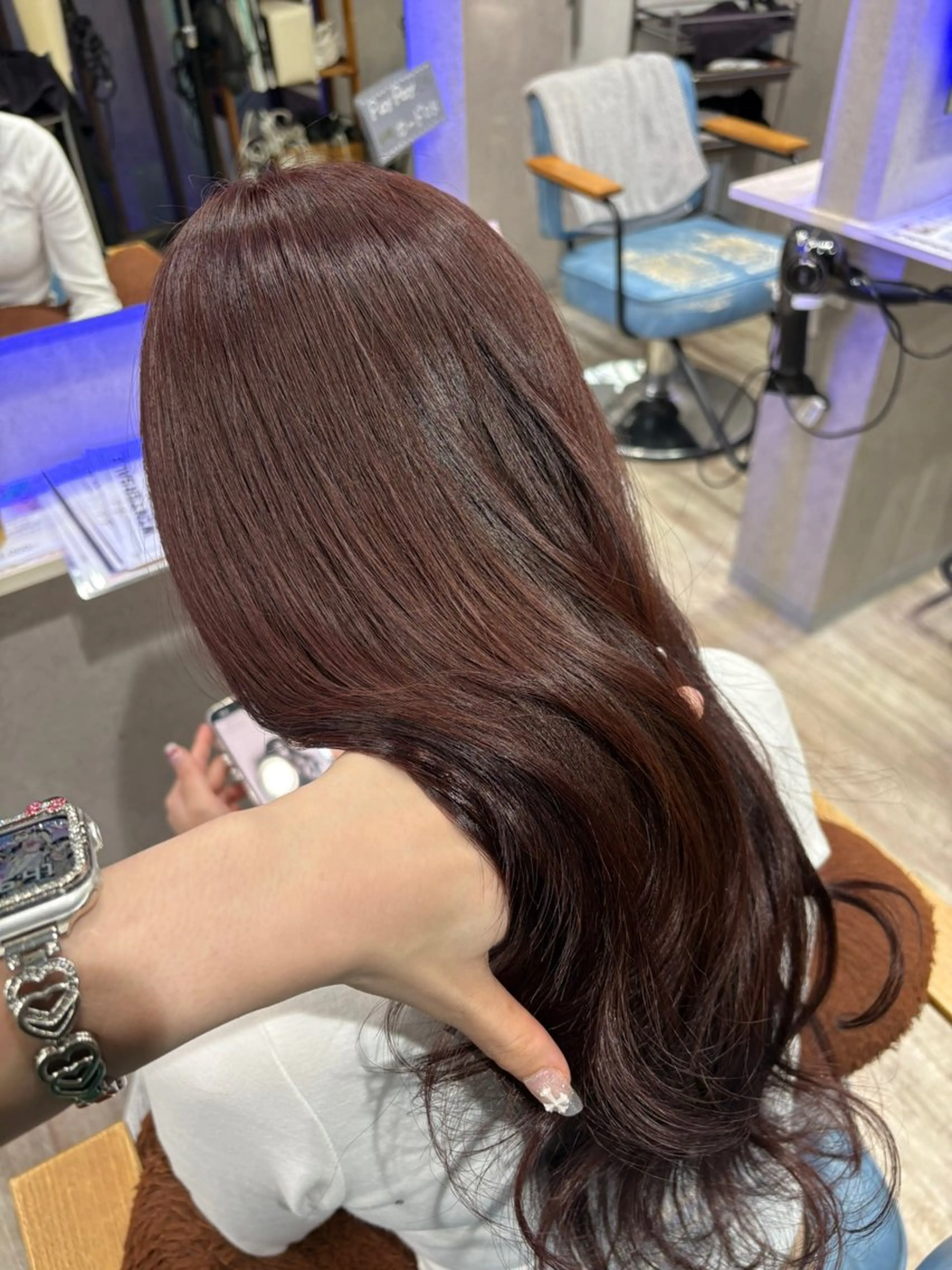 ロング ヘアカラー トリートメント Hair…DiA あやののヘアスタイル