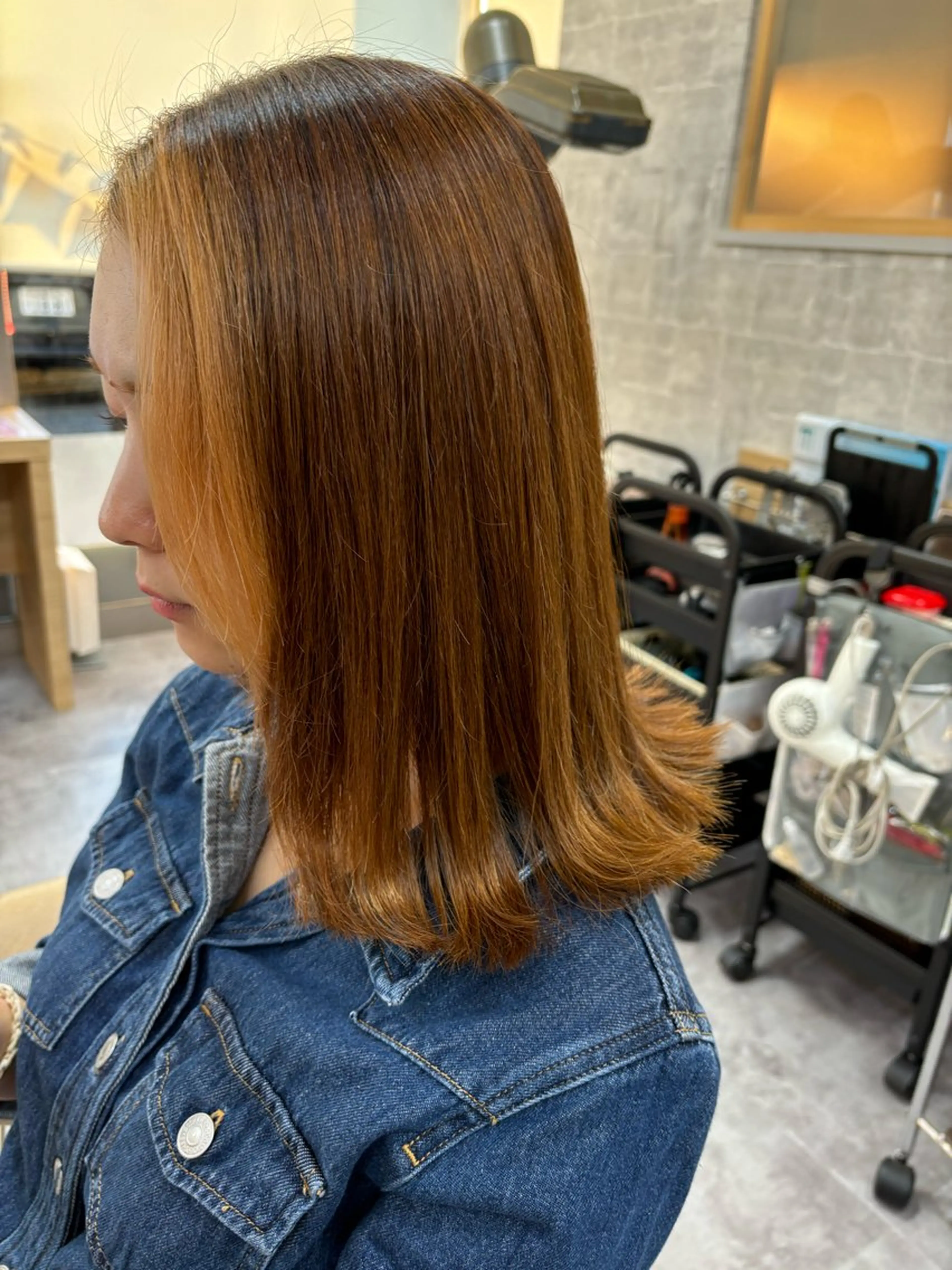 ミディアム カット 🌼褒められヘア🌼 💐伊藤璃亜💐のヘアスタイル