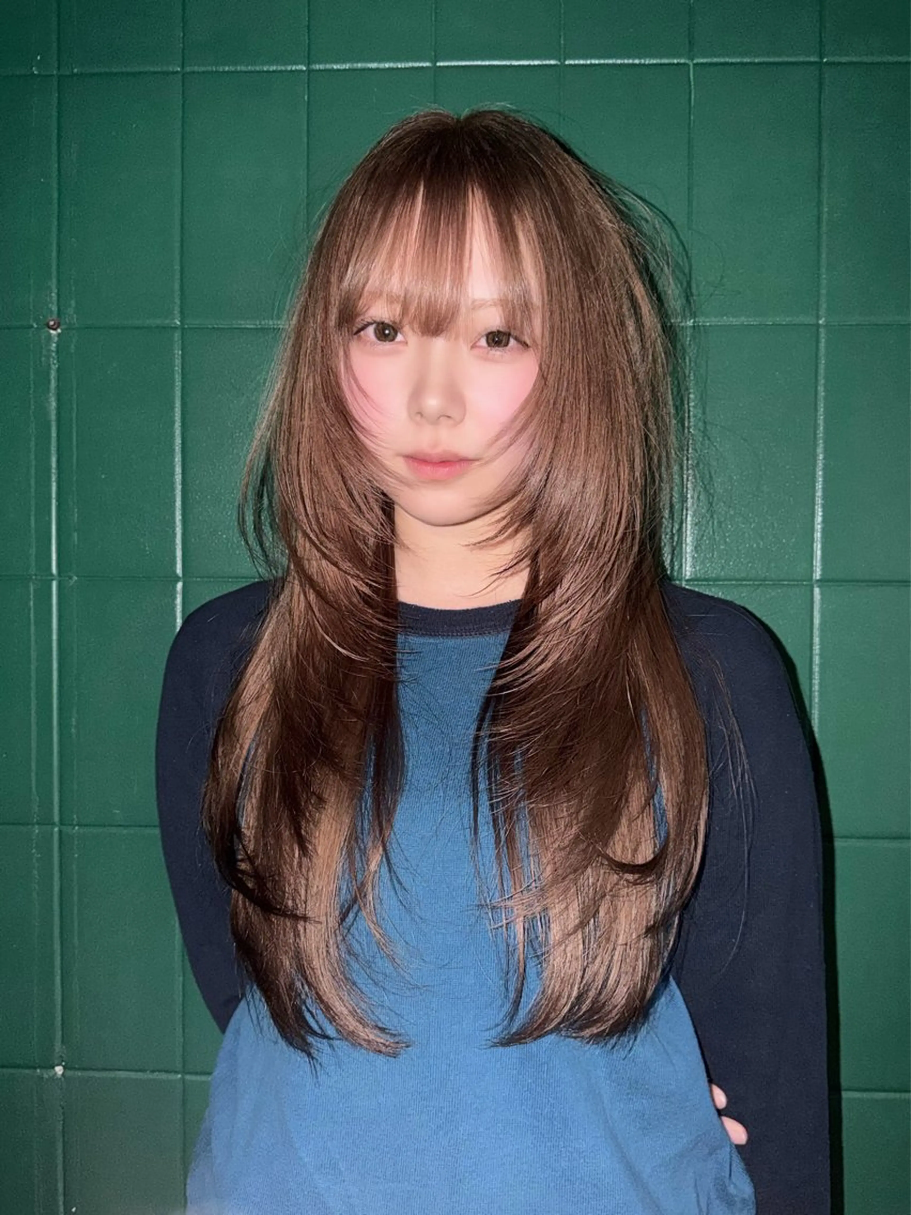 カラー ヘアカラー 山本 夏恋のヘアスタイル