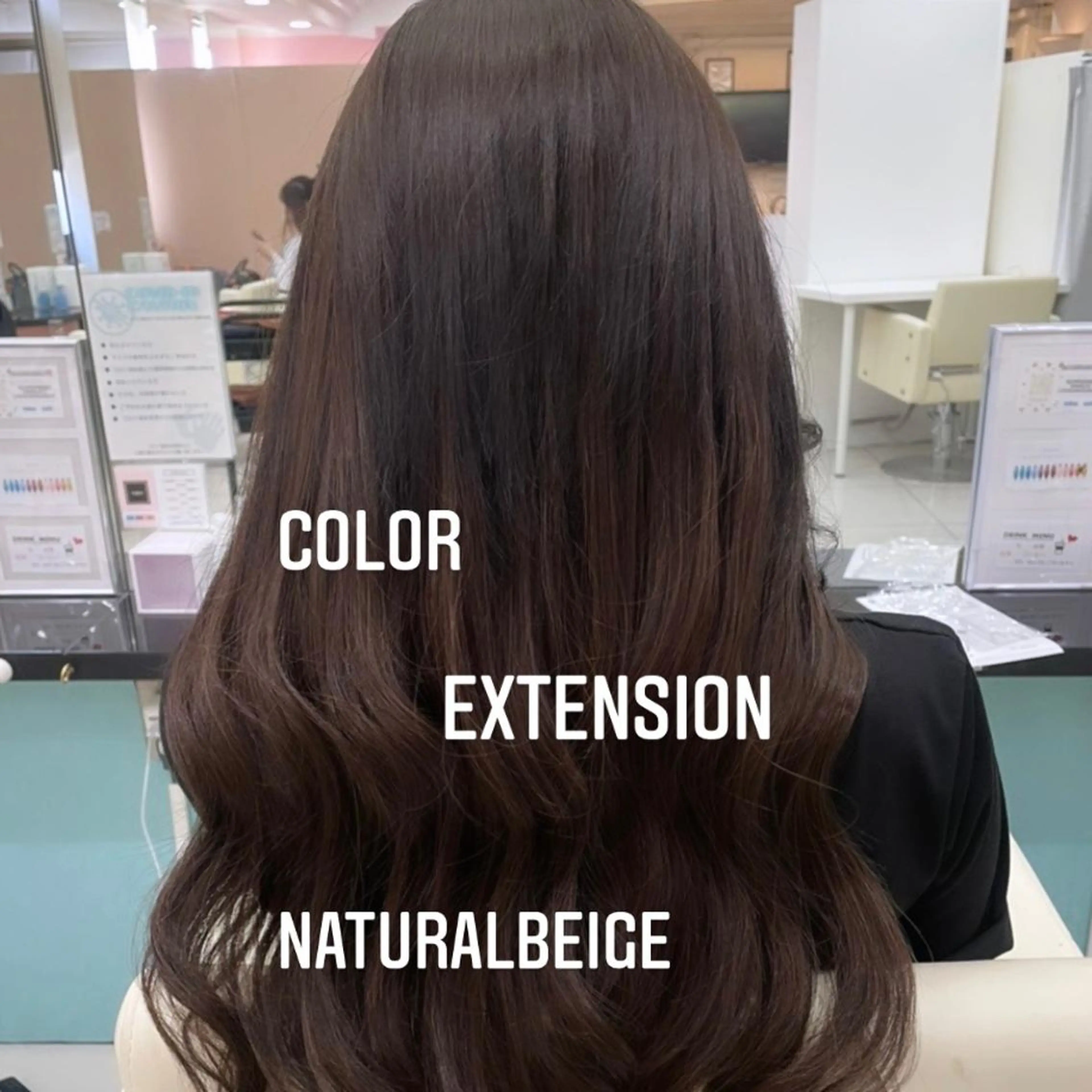 ロング カラー ヘアカラー エクステ エクステ🩵ブリーチ 韓国ヘア🩵KAEのヘアスタイル