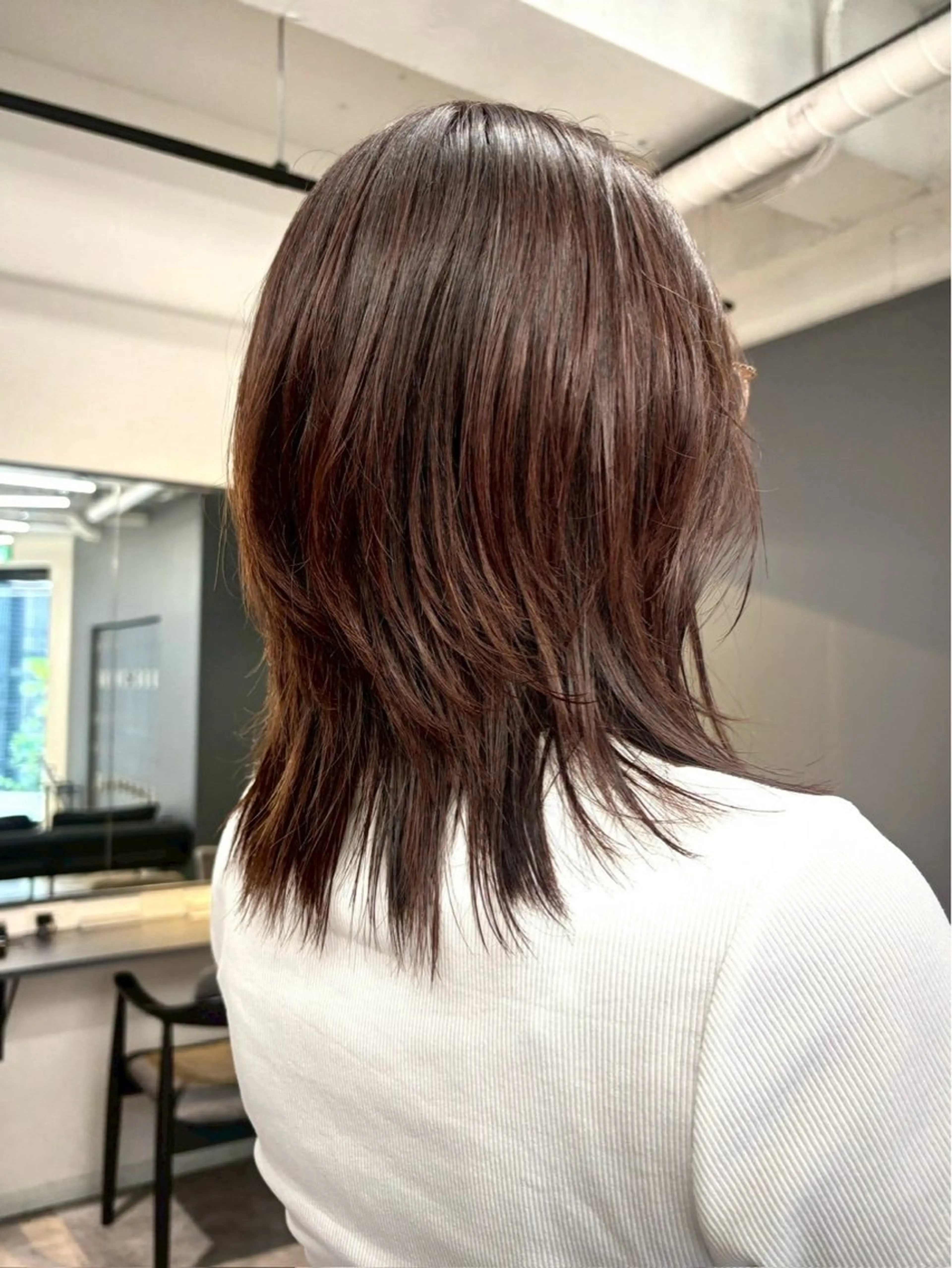 カラー ヘアカラー 吉田 莉子のヘアスタイル