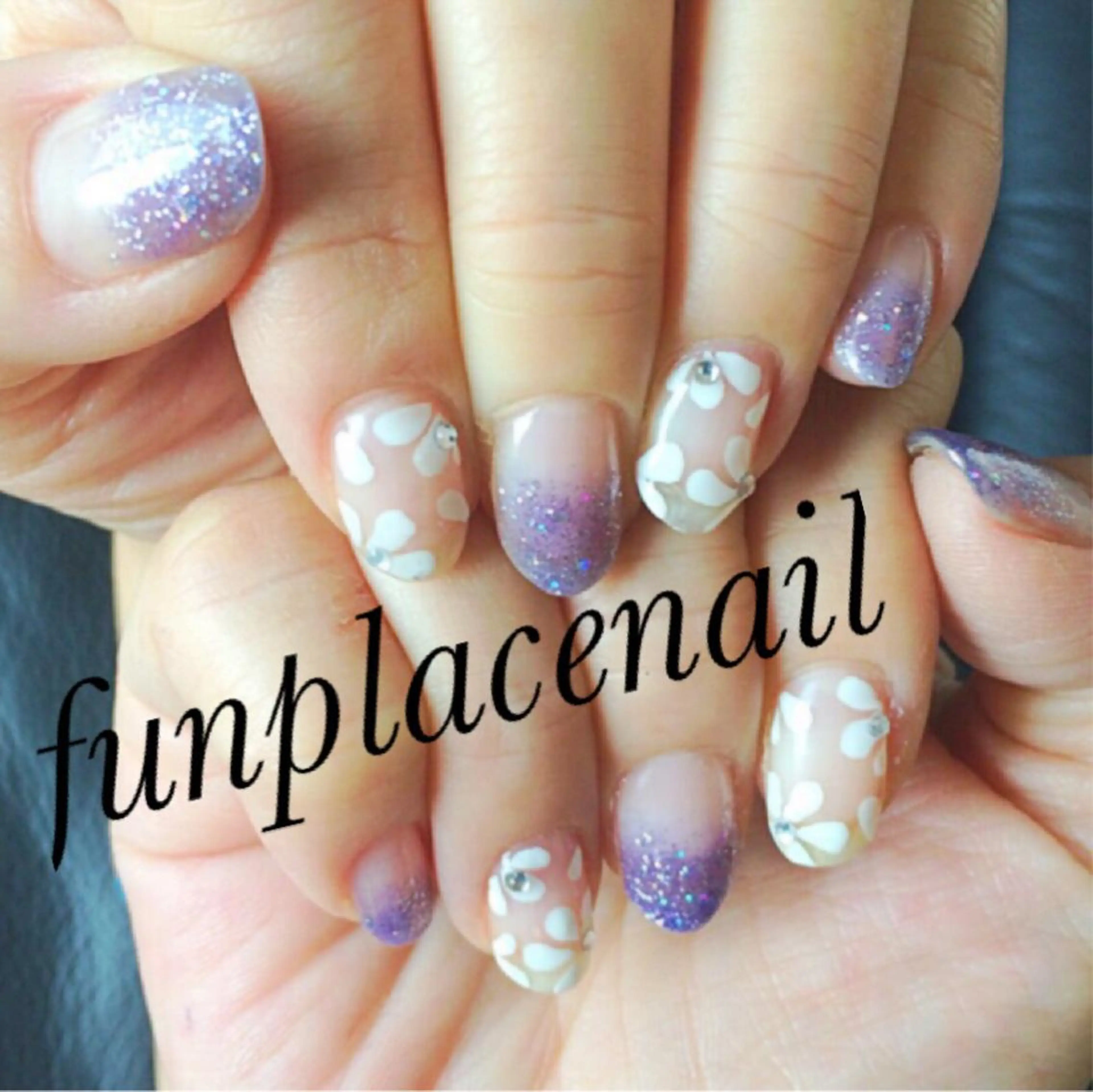 ショート ミディアム セミロング ロング カラー パーマ ヘアアレンジ メンズ キッズ ネイル まつエク アートネイル nail salon＆school felice所属・フェリーチェ瑞江店 新山のネイルデザイン