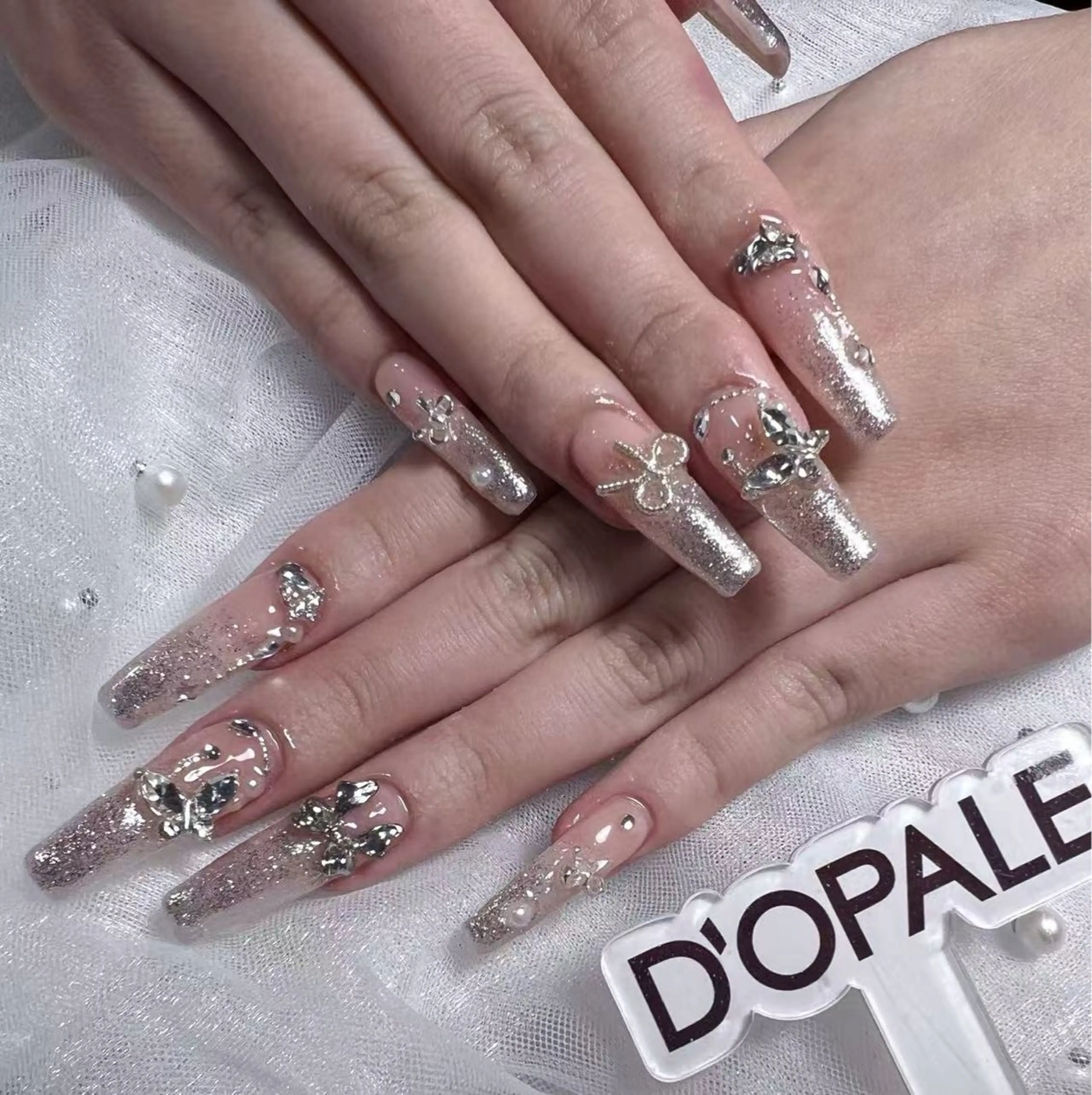 ネイル ハンドネイル D‘OPALEサロン所属・長さ出し専門店 上野kkのネイルデザイン