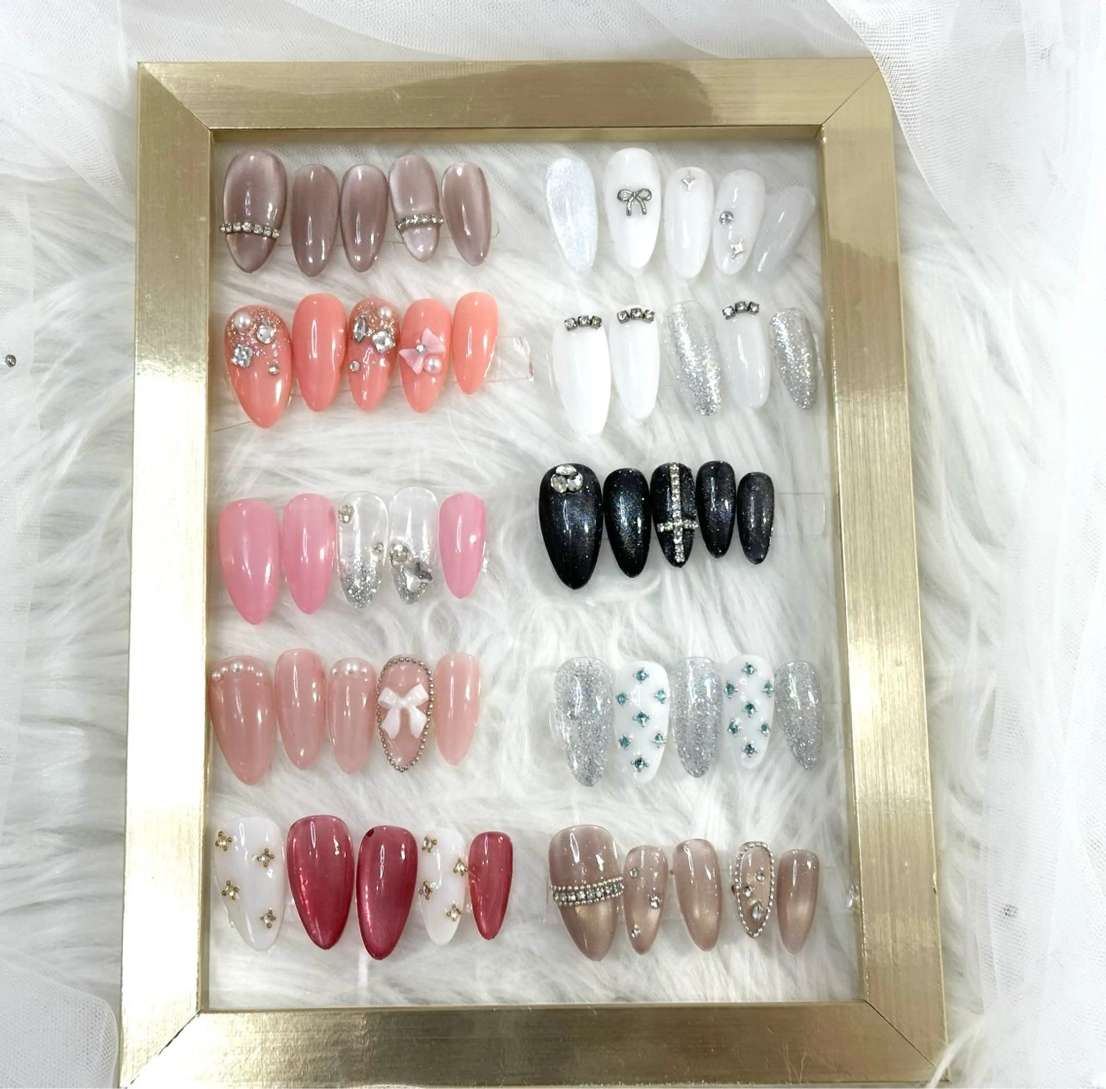 【🌟サンプルモニター募集🌟】撮影OKで特別価格♡ワンホン・ガーリーネイル💅🎀(オフ込み)の写真