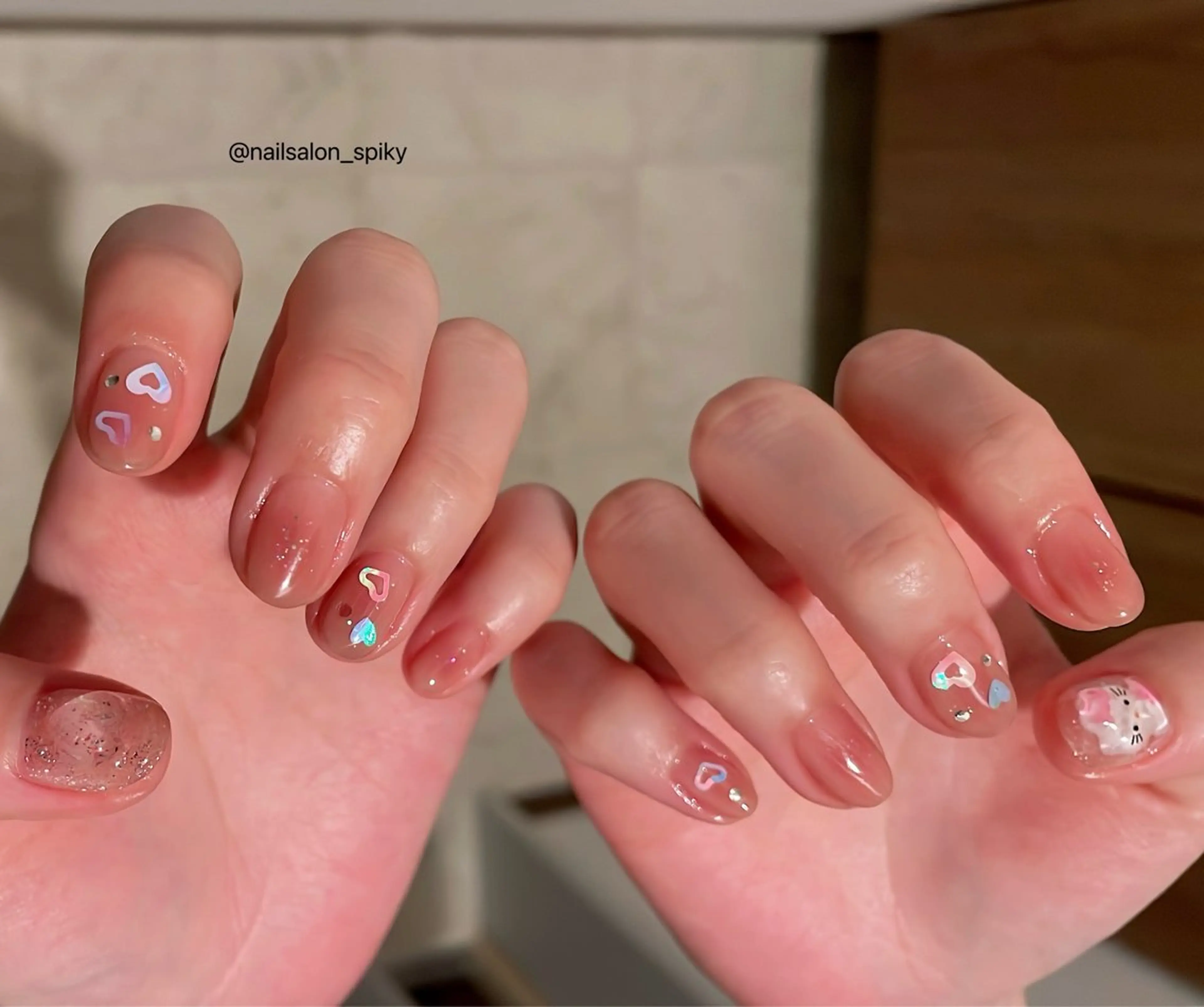 ネイル Spiky とうげ ふうかのネイルデザイン