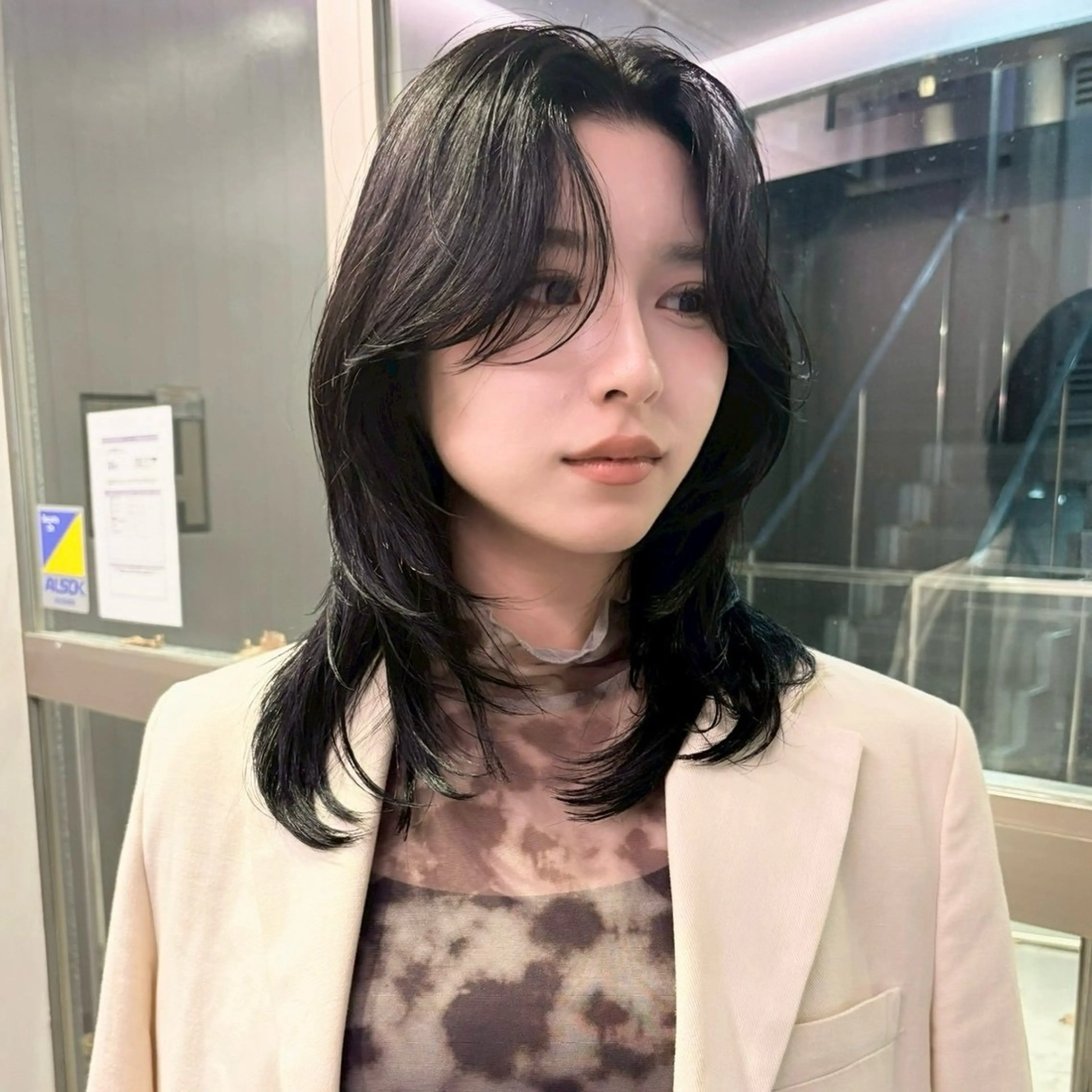 セミロング カット ヘアカラー トリートメント 銀座/艶カラー/ ボブ/本田 聖のヘアスタイル