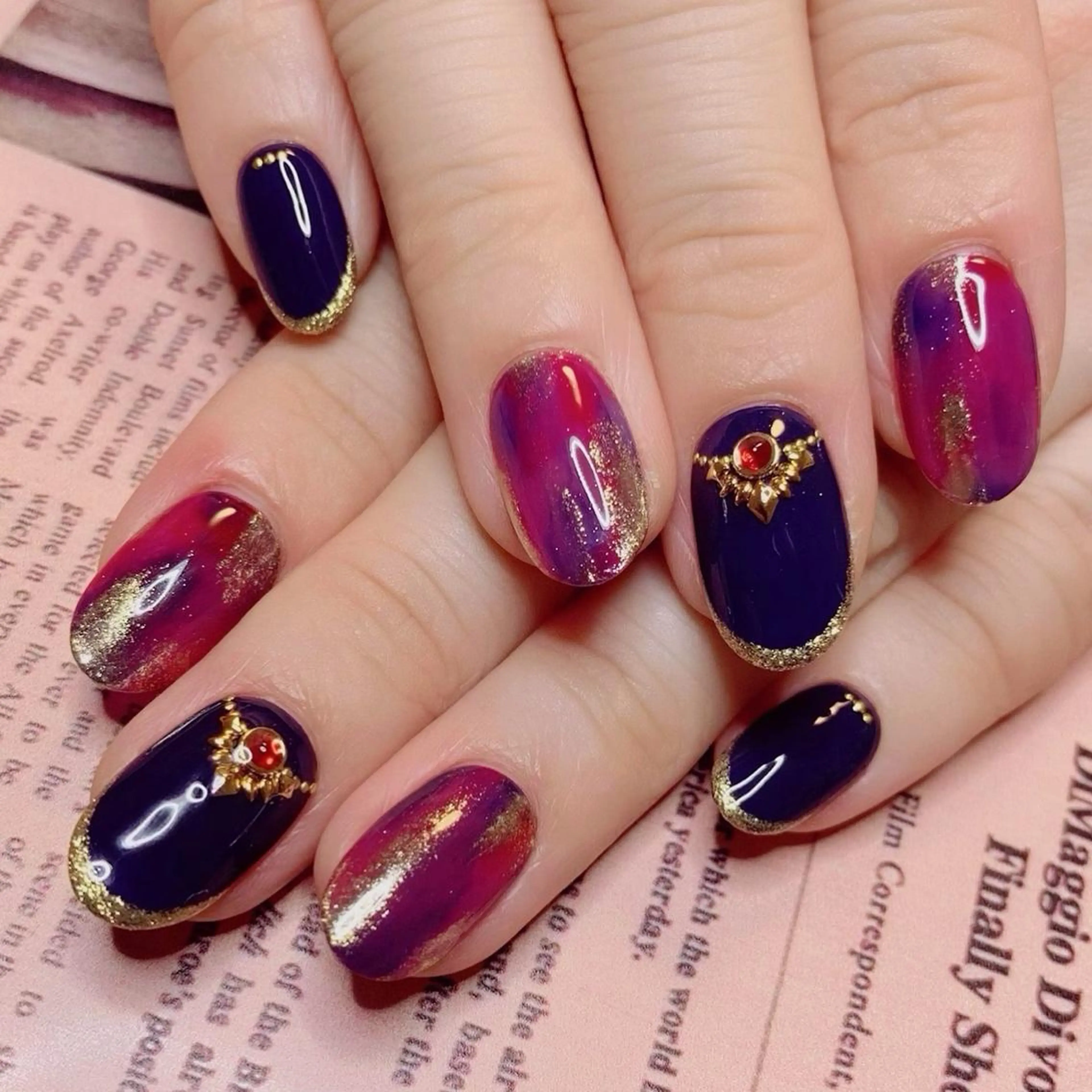 ネイル NOIROUGE所属・NOI ROUGEのネイルデザイン