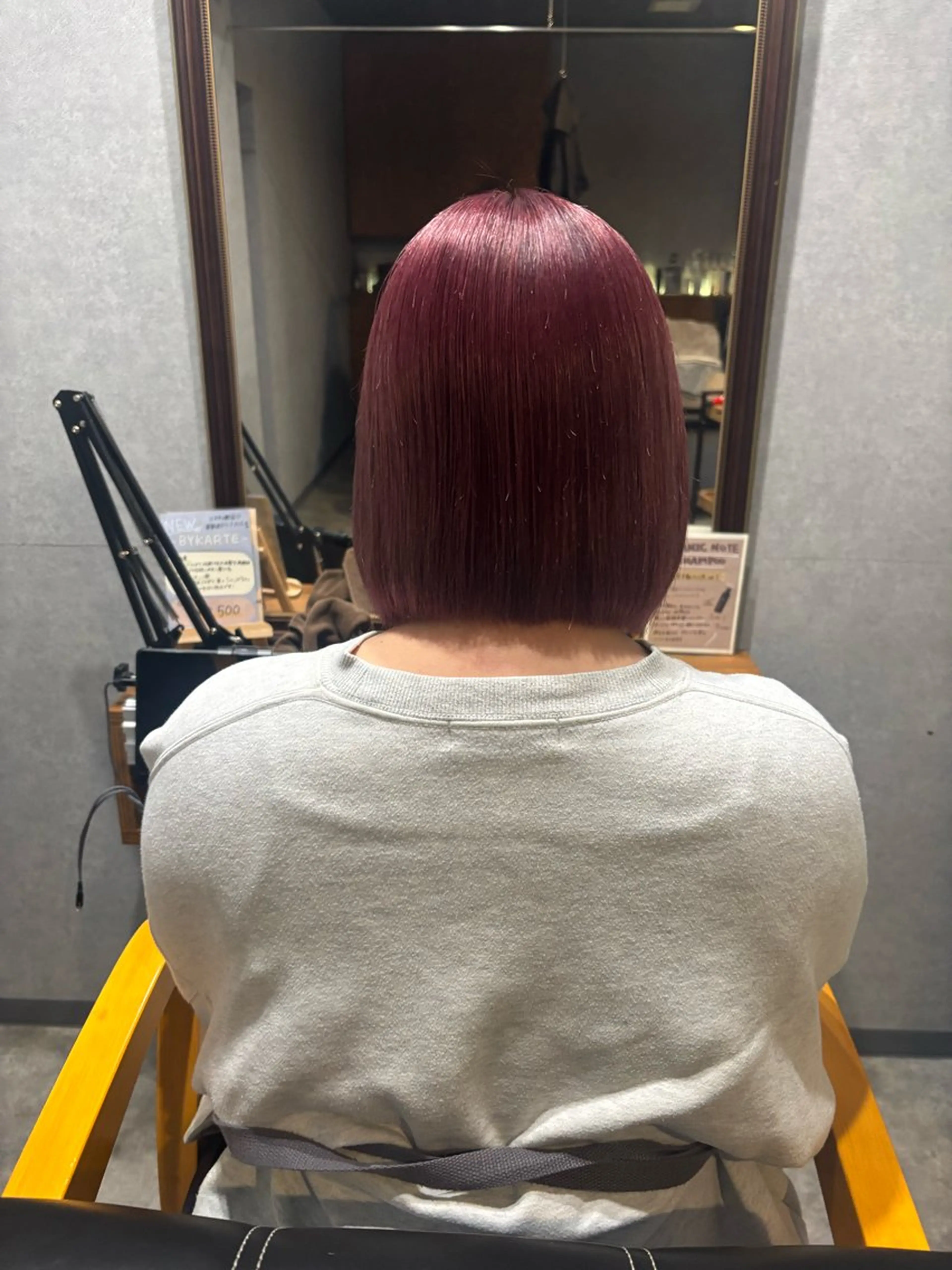 ミディアム カラー hair salon bee所属・【bee】 韓国ヘア∕mihoのヘアスタイル