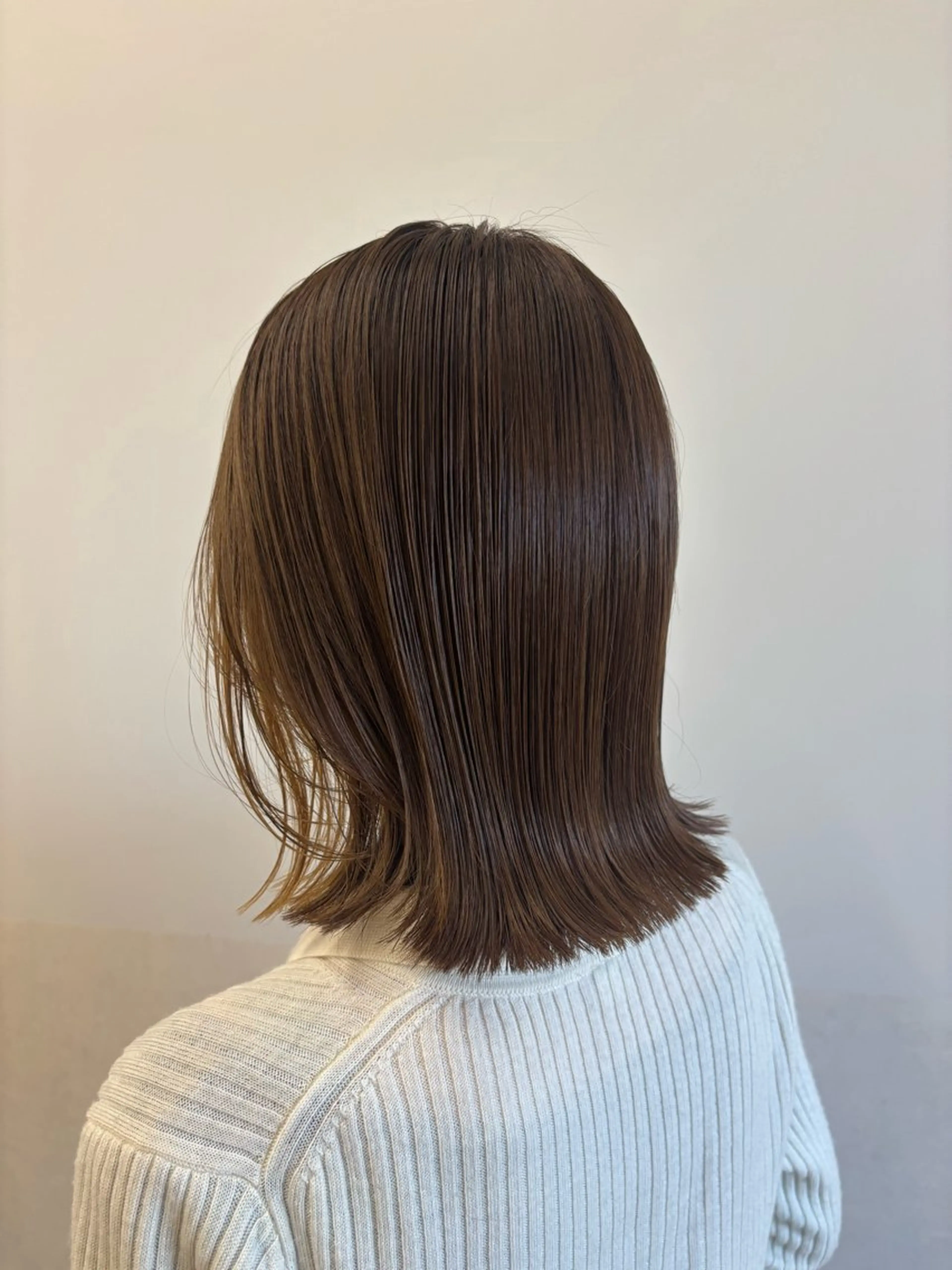 ミディアム カラー パーマ ヘアアレンジ カット ヘアカラー トリートメント ヘッドスパ ヘアセット 押切 響　のヘアスタイル