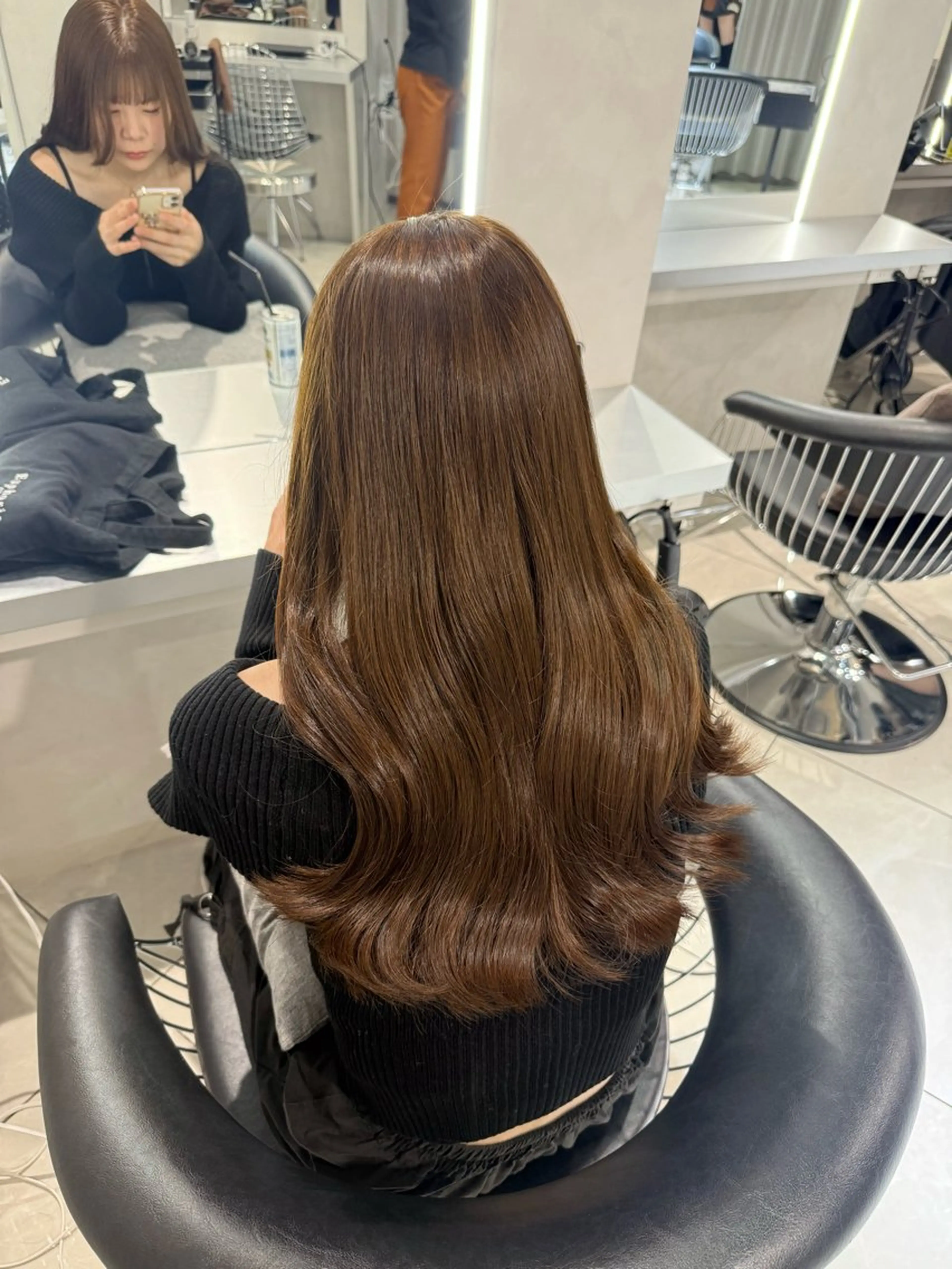 セミロング 池袋/縮毛矯正/ 髪質改善/【光輝】のヘアスタイル
