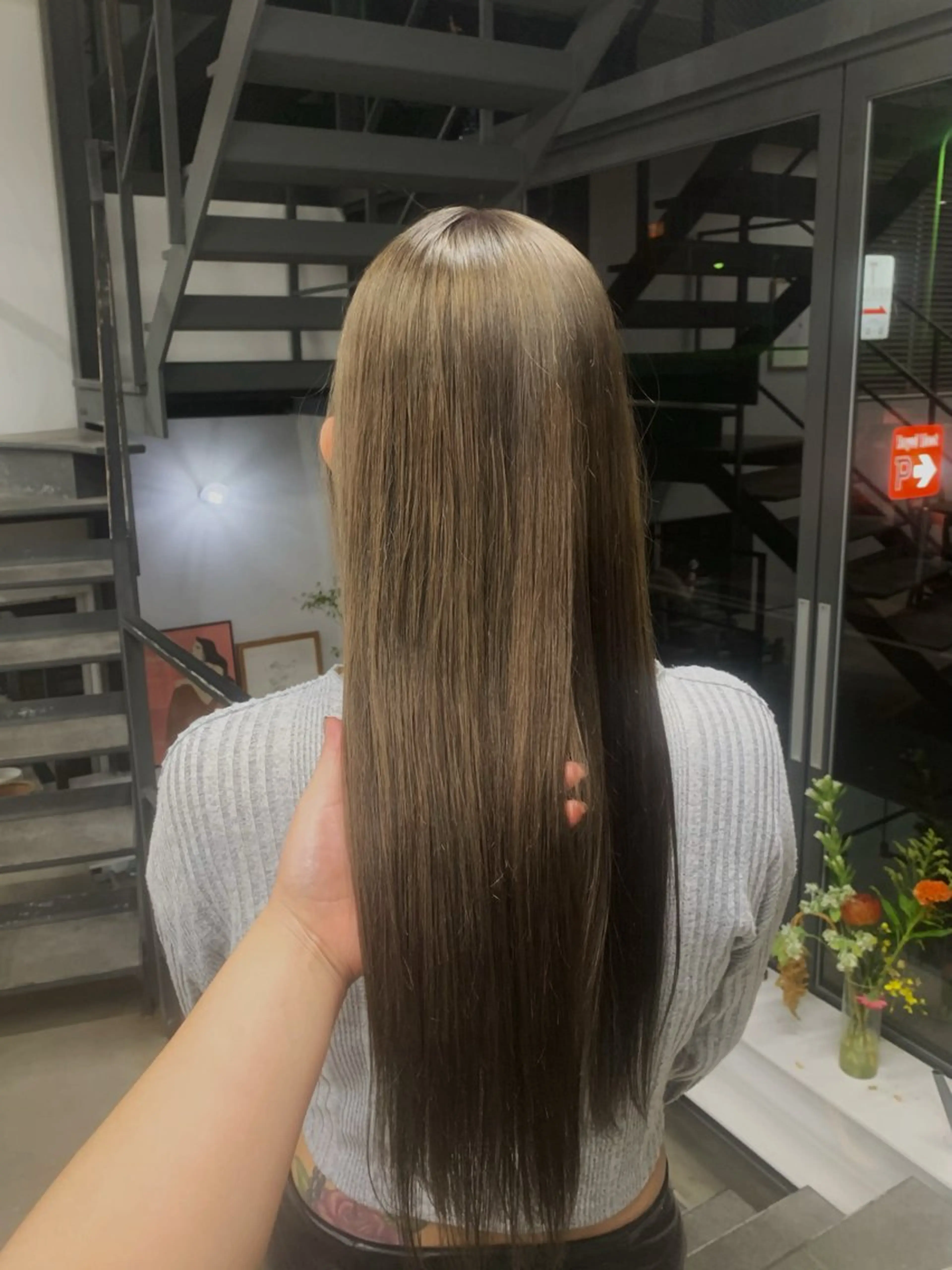 ロング 御器所／髪質 改善カラー／まりえのヘアスタイル