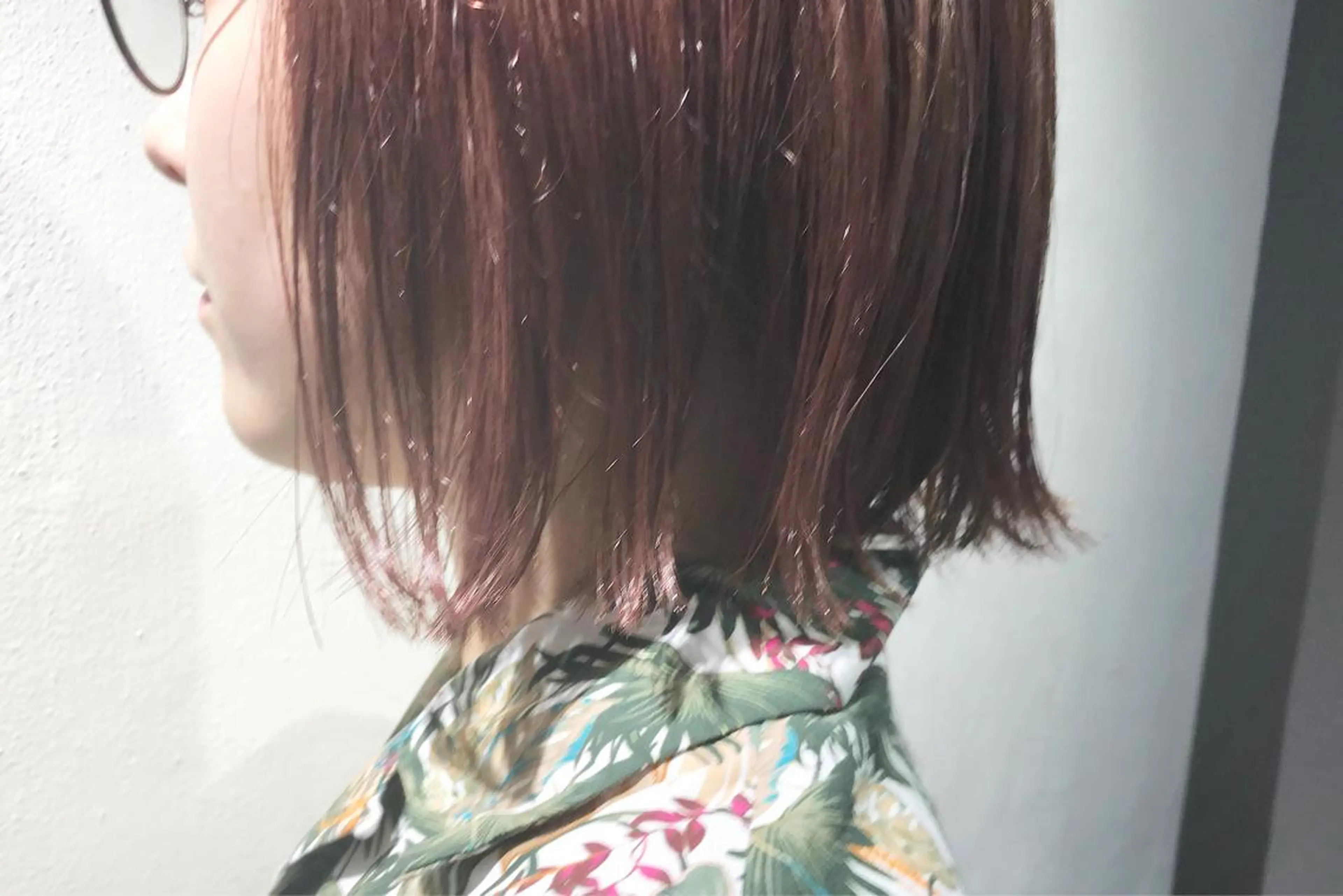 ミディアム カラー ヘアカラー トリートメント 下北沢 soiのヘアスタイル