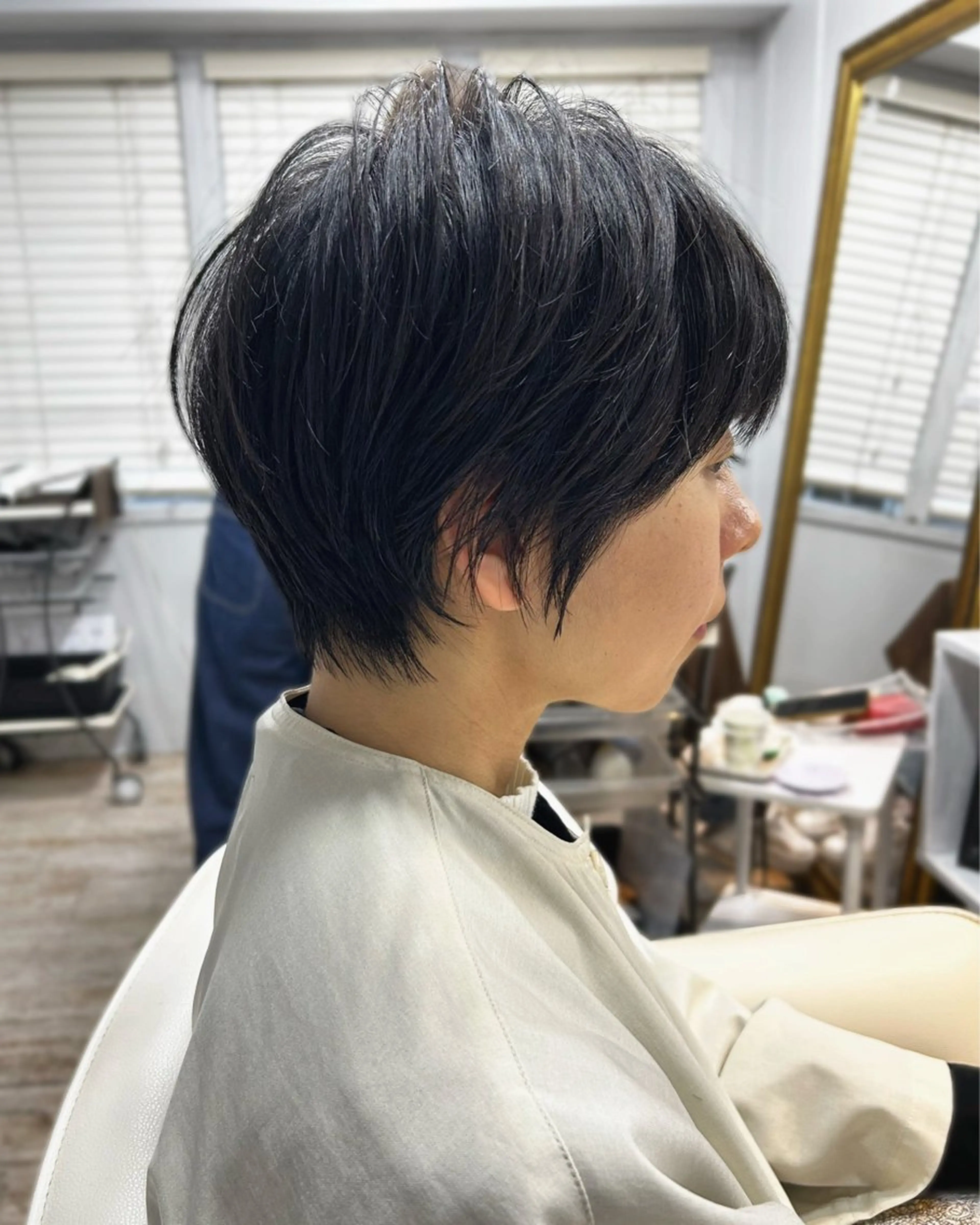 ショート ショートヘア/ボブ/ レイヤー/佐藤 葵のヘアスタイル