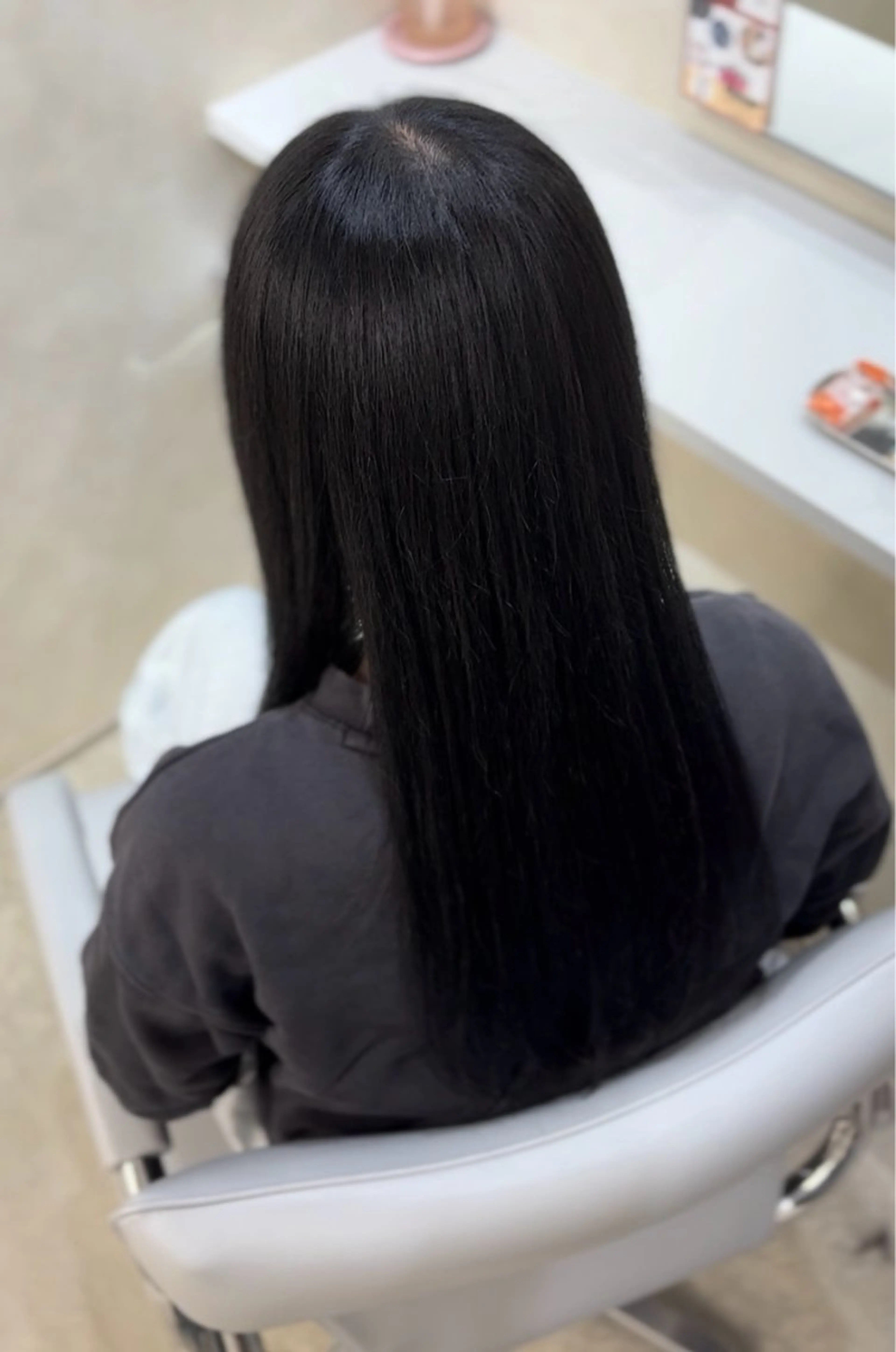 ロング トリートメント 谷 ほのかのヘアスタイル