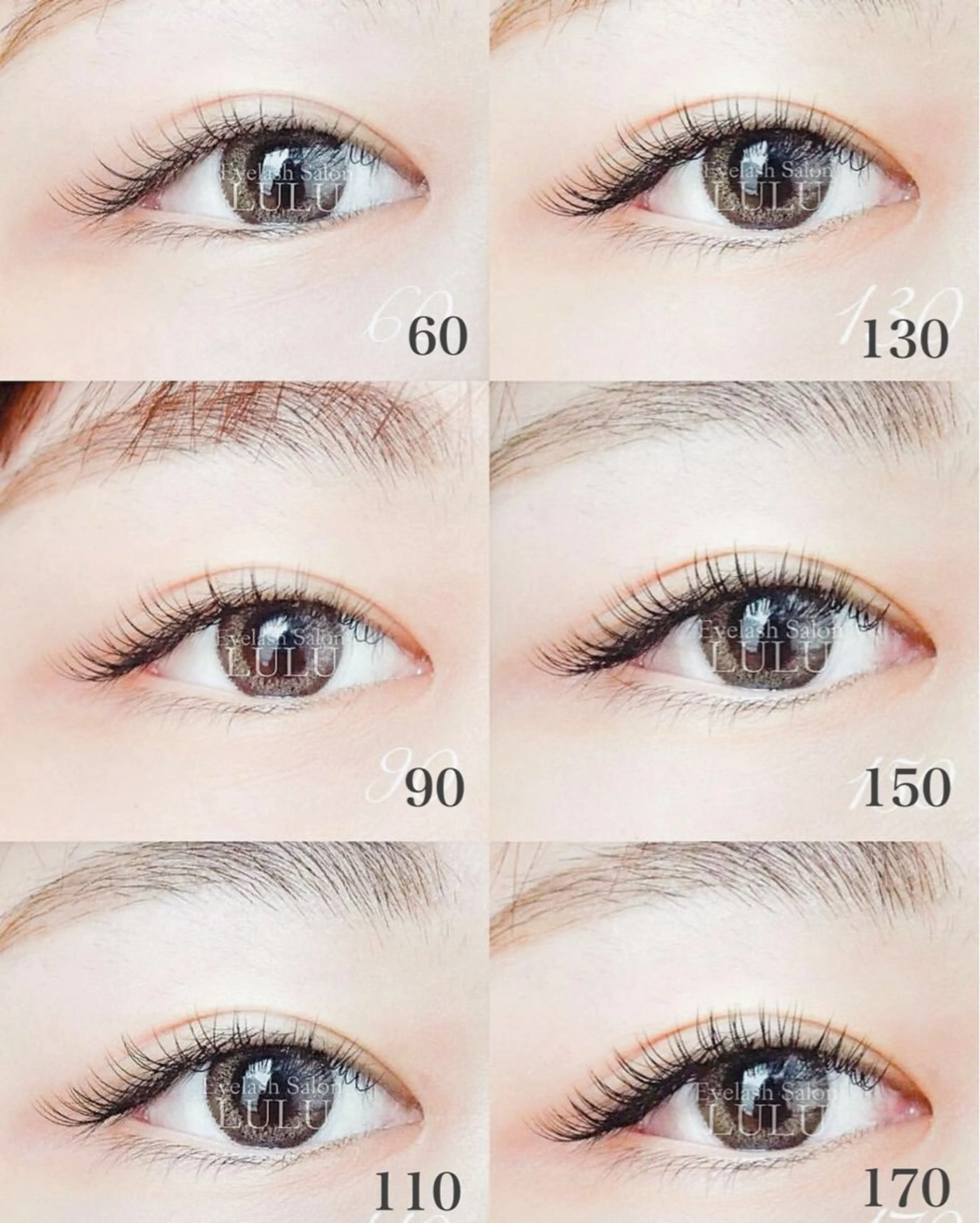 マツエク・マツパ LULU春日井店 藤井のマツエク・マツパデザイン