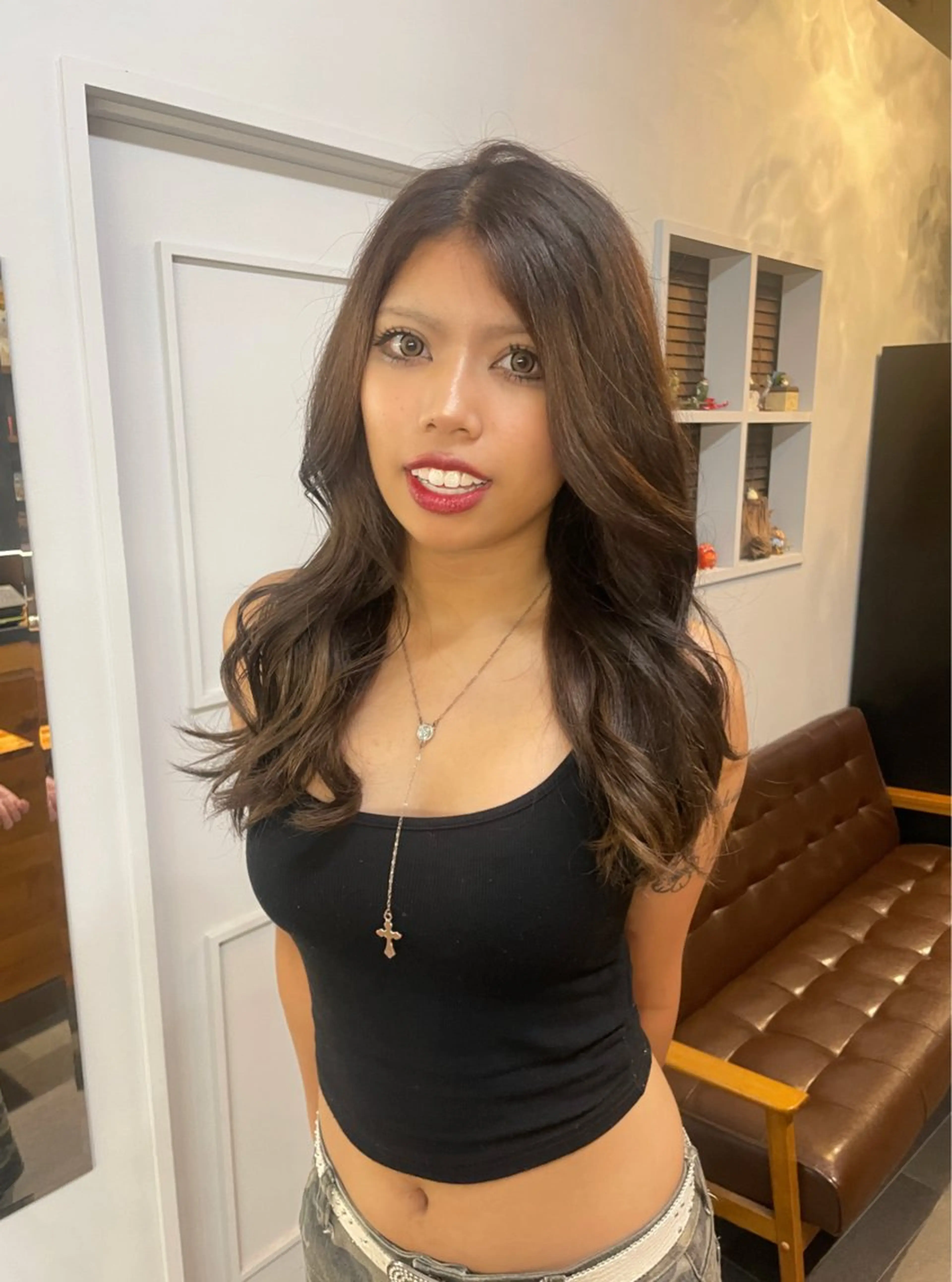 ミディアム Stir maison[ステアメゾン]所属・☆ MIYUのヘアスタイル