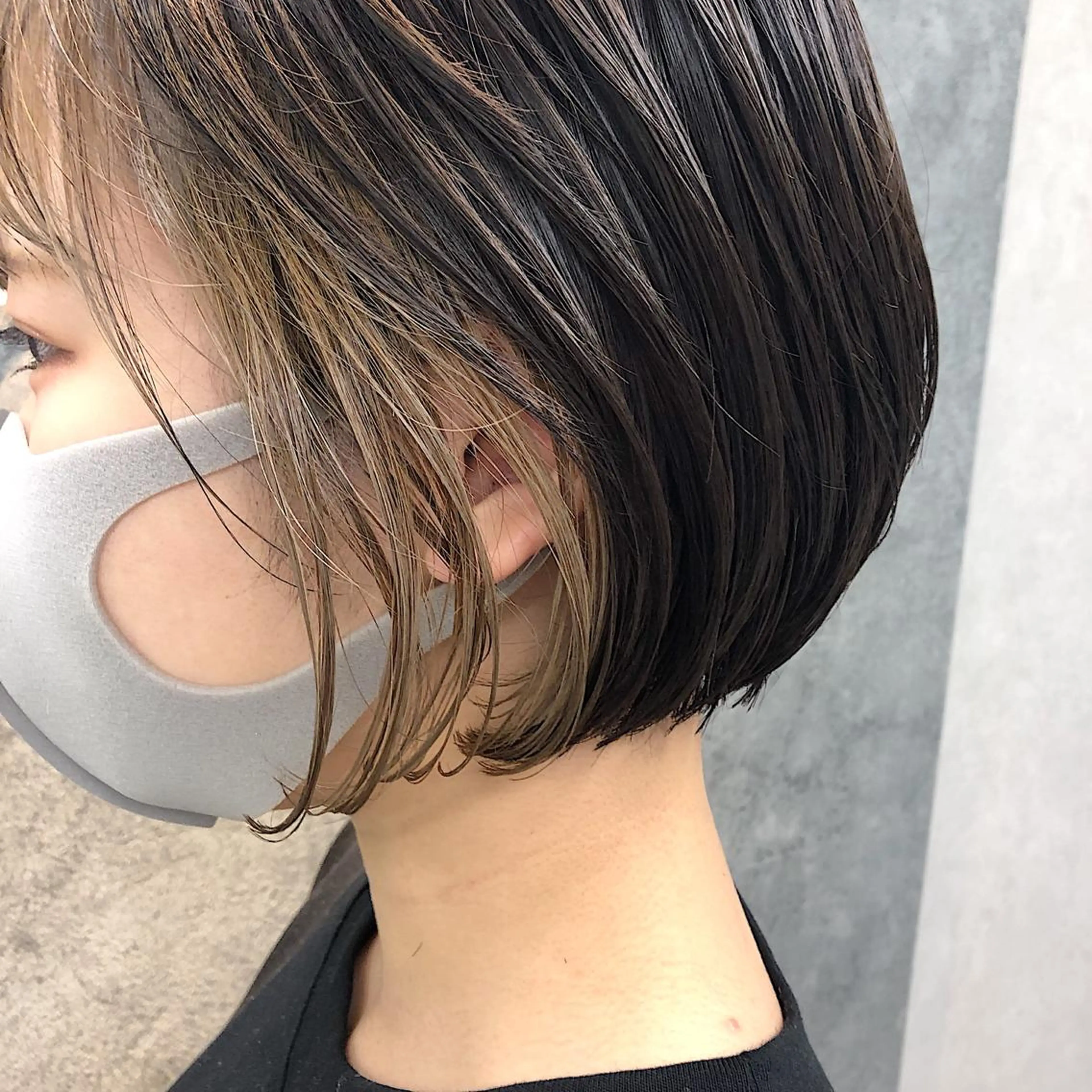 ショート ボブ カット ヘアカラー トリートメント 所渉/韓国レイヤー /ウルフカットのヘアスタイル