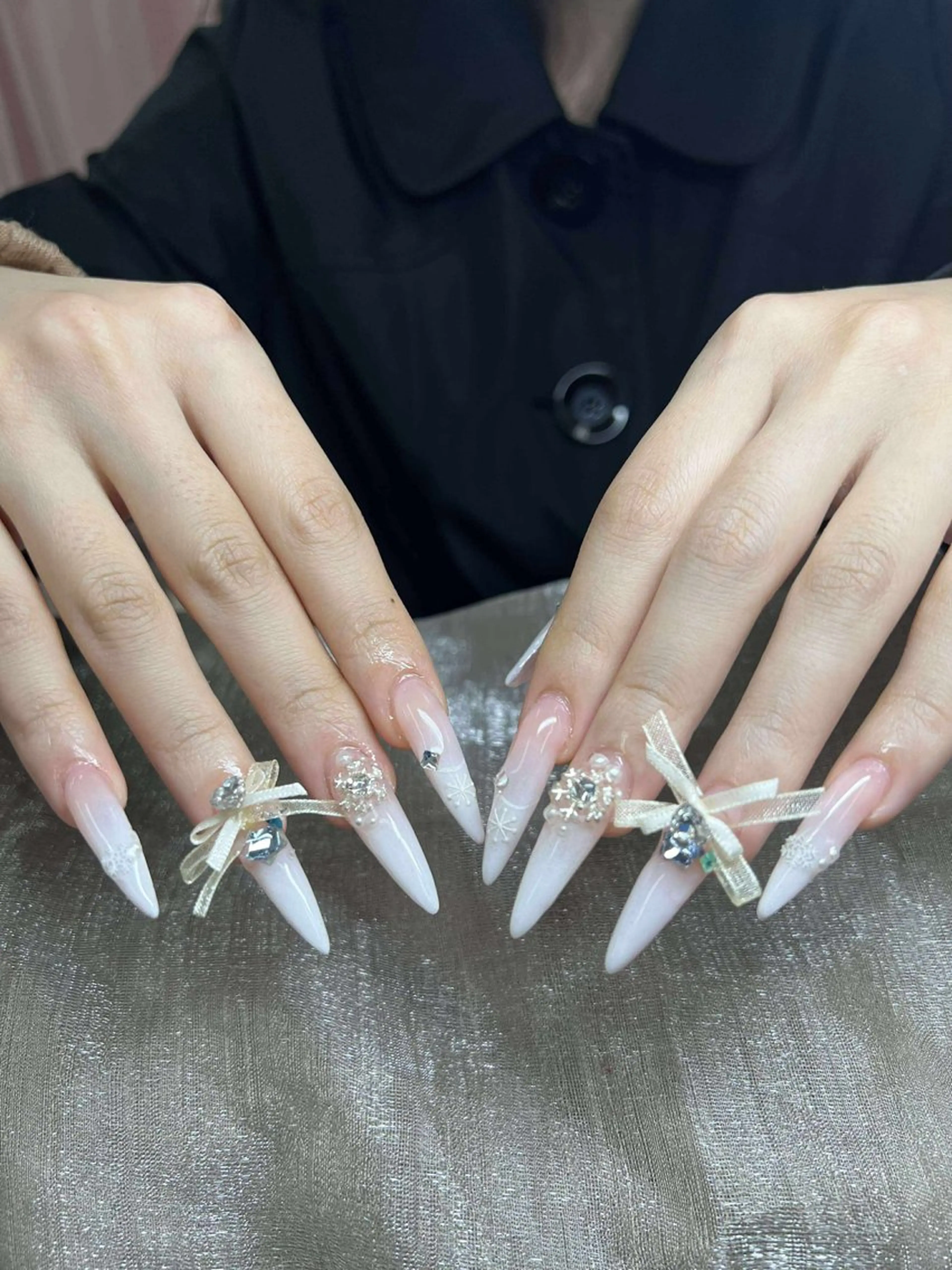 ネイル ハンドネイル ゴテゴテ ネイルのネイルデザイン