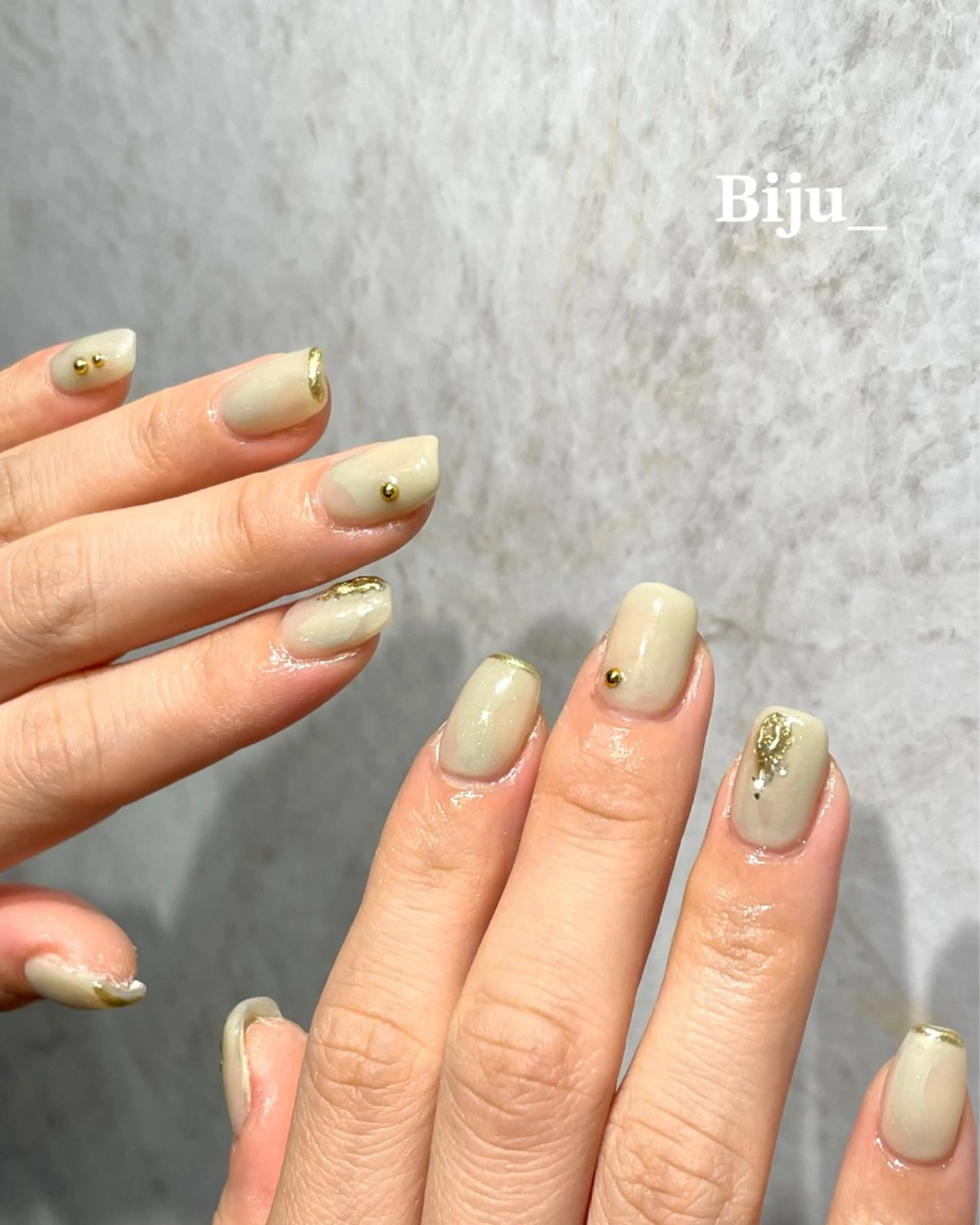 ネイル ハンドネイル Biju_所属・Biju_ （ビジュアンダー）のネイルデザイン