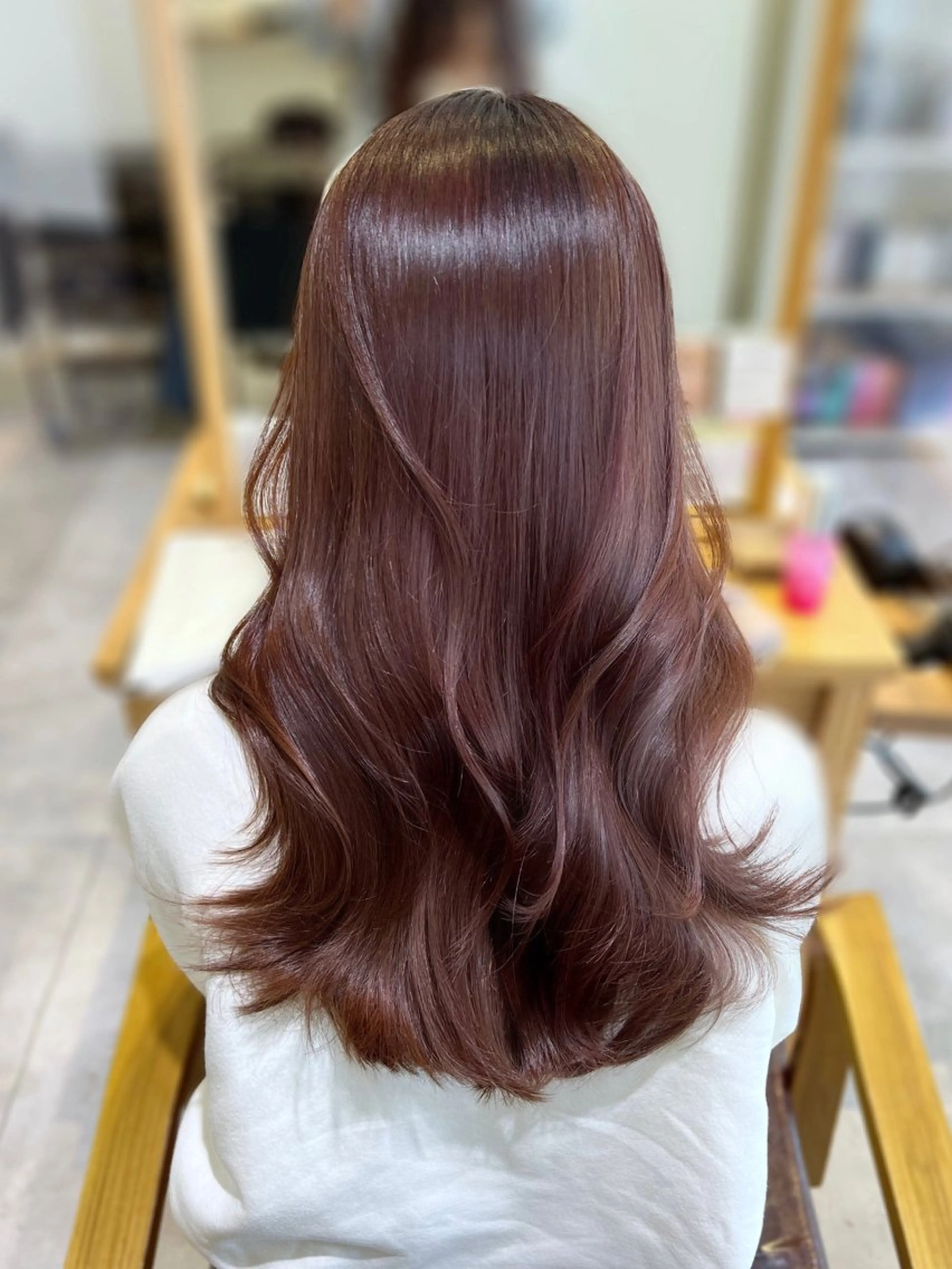 ロング カラー 韓国ヘア×髪質改善 /yoshikaのヘアスタイル