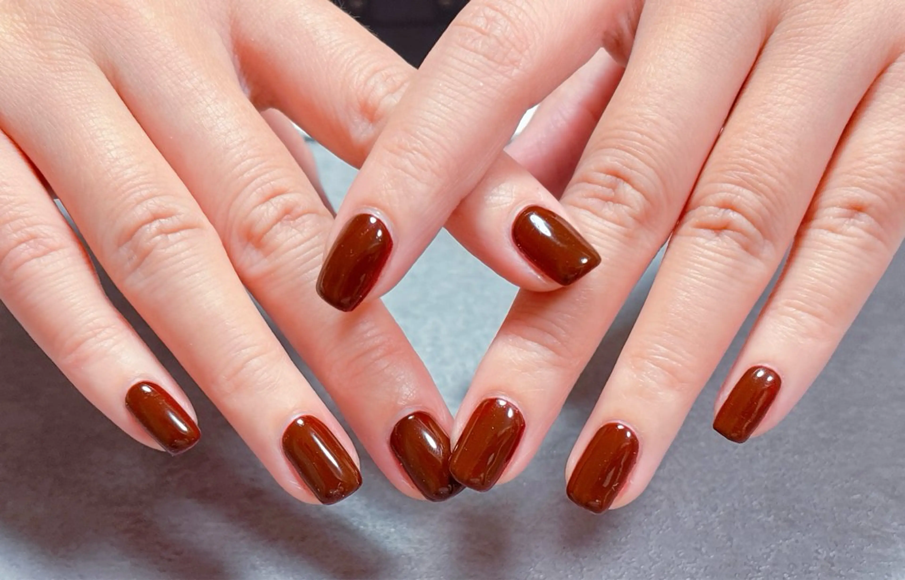 ネイル アートネイル ボルドー チークネイル ジェルネイル マグネットネイル ハンドネイル ハンドケア ゆ か_Nails💫のネイルデザイン