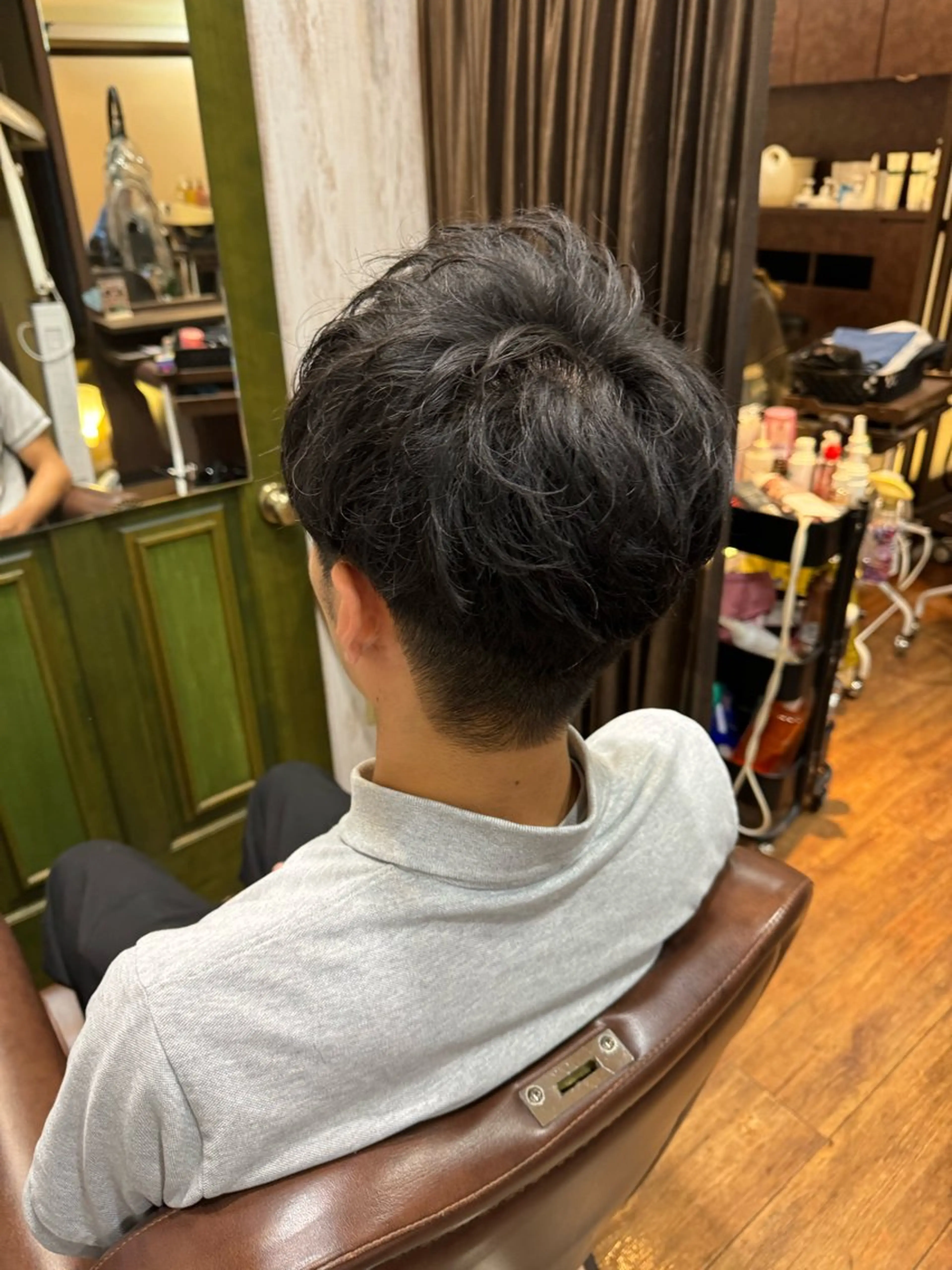 ショート メンズ 【縮毛矯正/カラー】 今野寛己のヘアスタイル