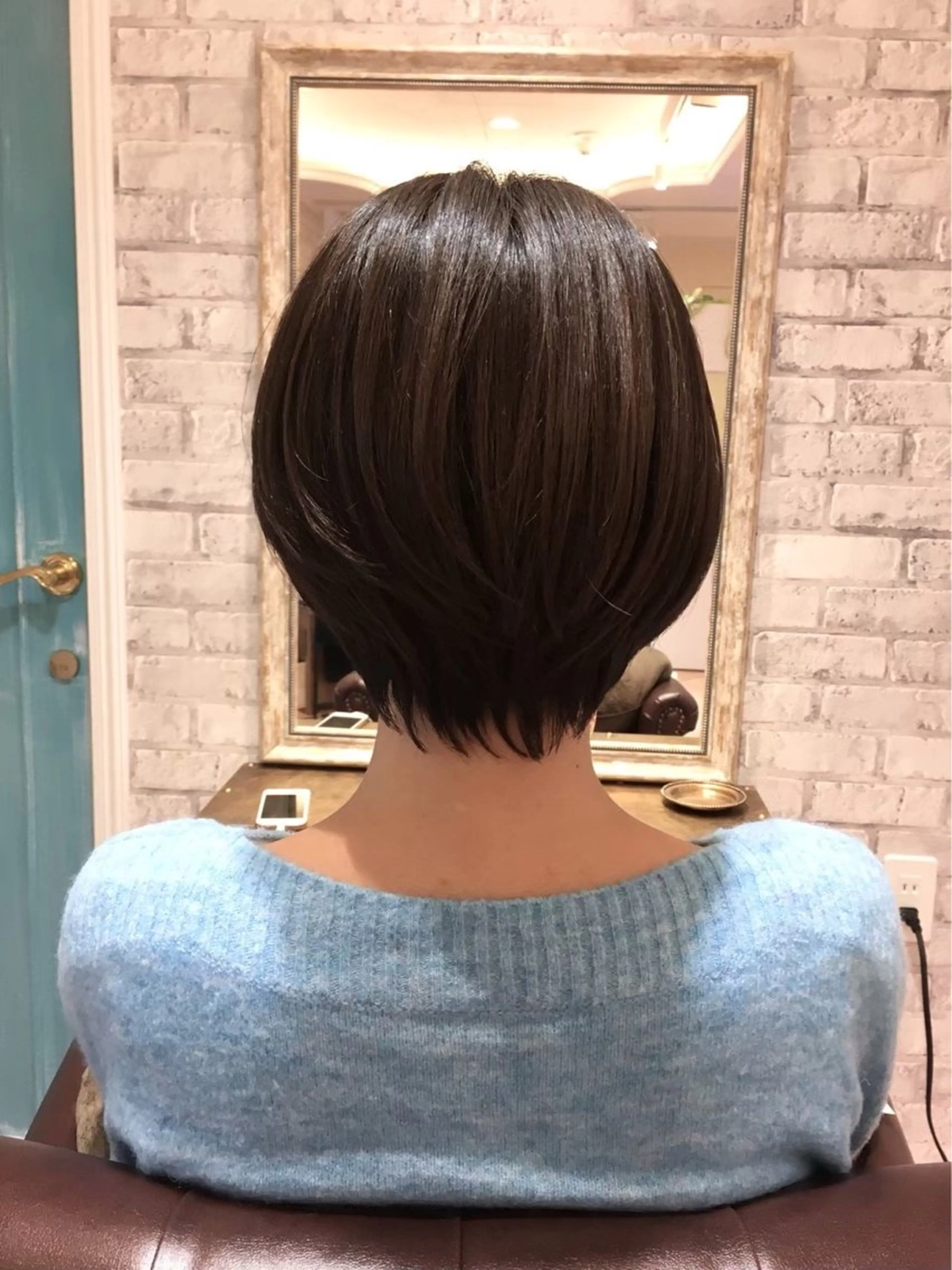 ショート ハイライト 髪質改善 縮毛矯正 トリートメント 艶髪/髪質改善/ NATSUKI🍯のヘアスタイル