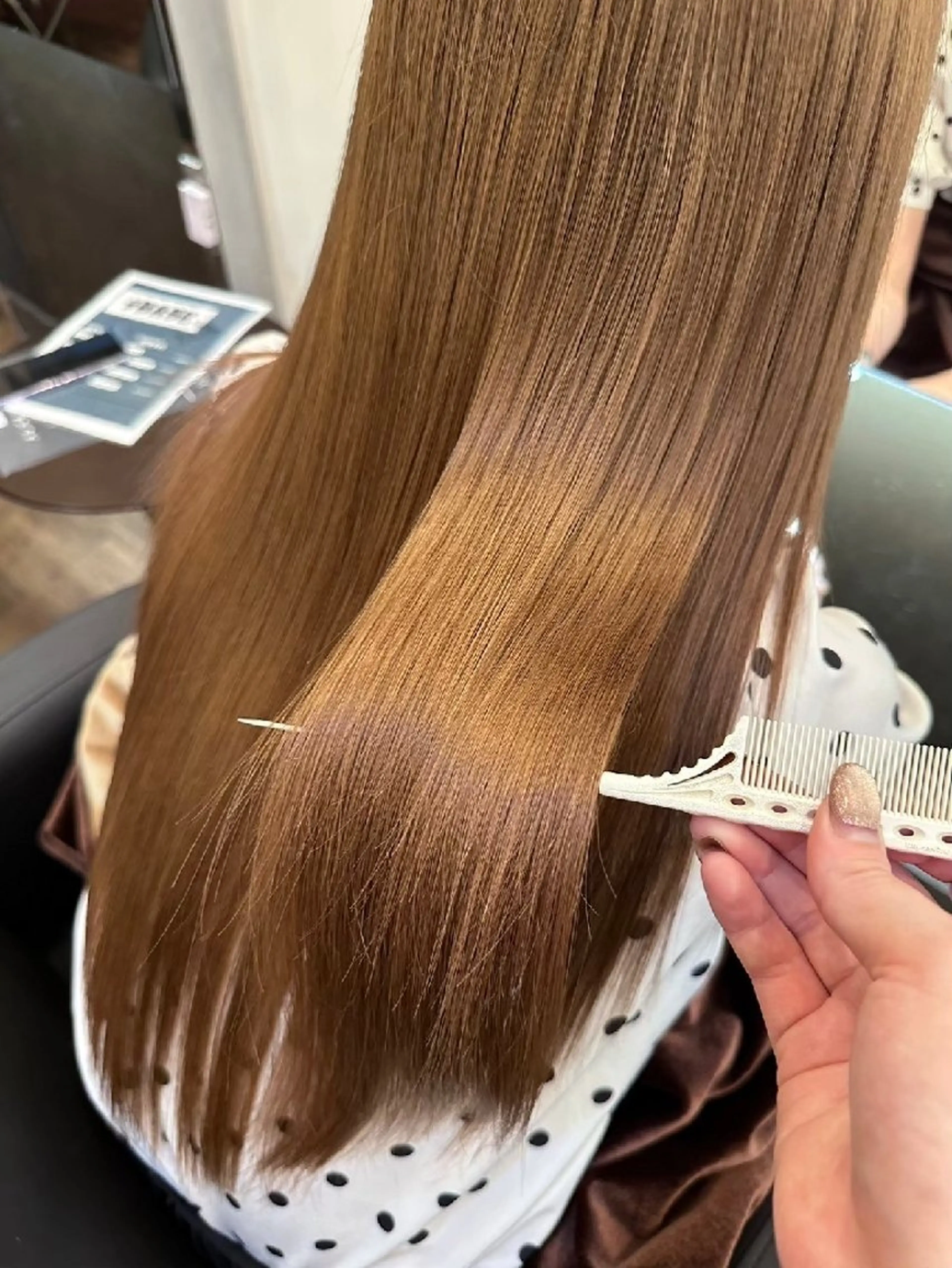 カラー 束感まつぱ🥑🤍 NATUKI🤍のマツエク・マツパデザイン