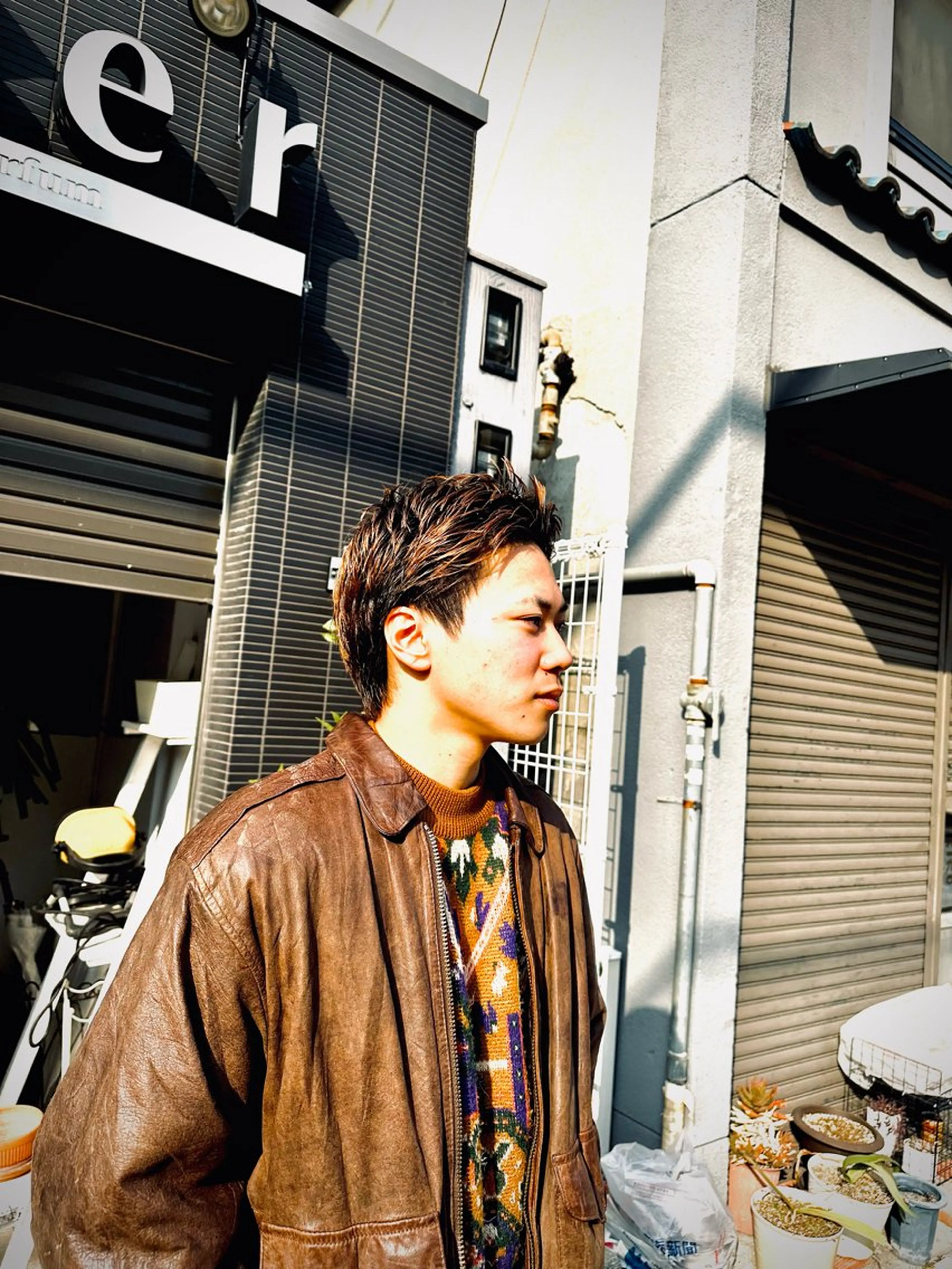 ショート メンズ スパイキーショート ショートヘア カット 【creer】 Haruのヘアスタイル